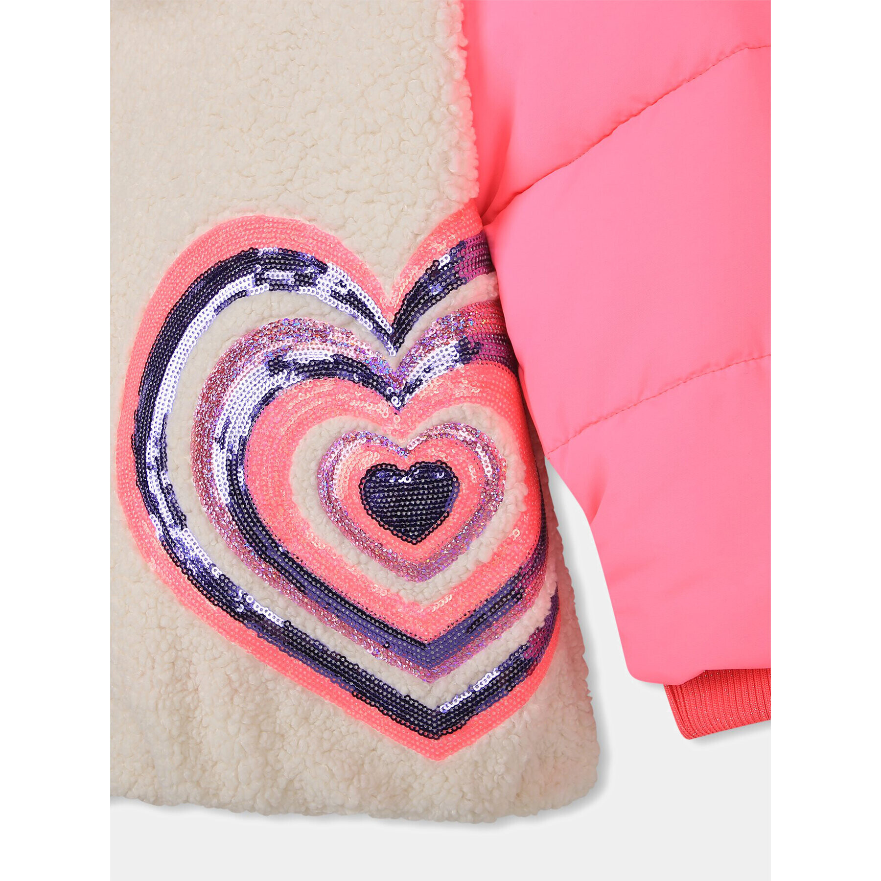 Billieblush Зимно яке U16375 Бежов Regular Fit - Pepit.bg