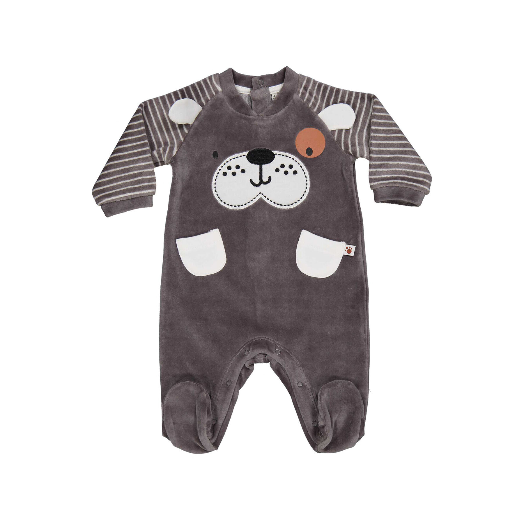 Birba Trybeyond Ромпер 999 54509 00 Сив Regular Fit - Pepit.bg