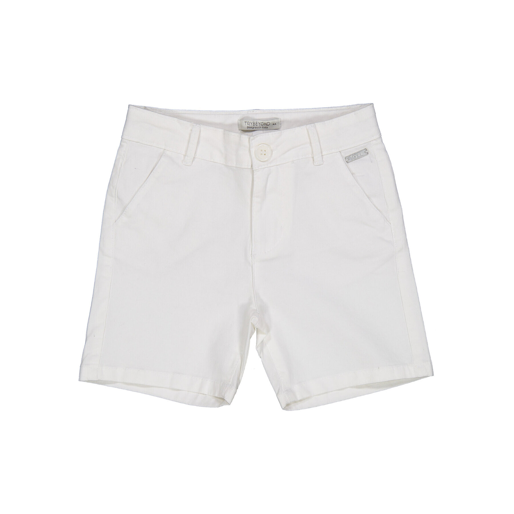 Birba Trybeyond Шорти от плат 999 61997 00 D Бял Regular Fit - Pepit.bg
