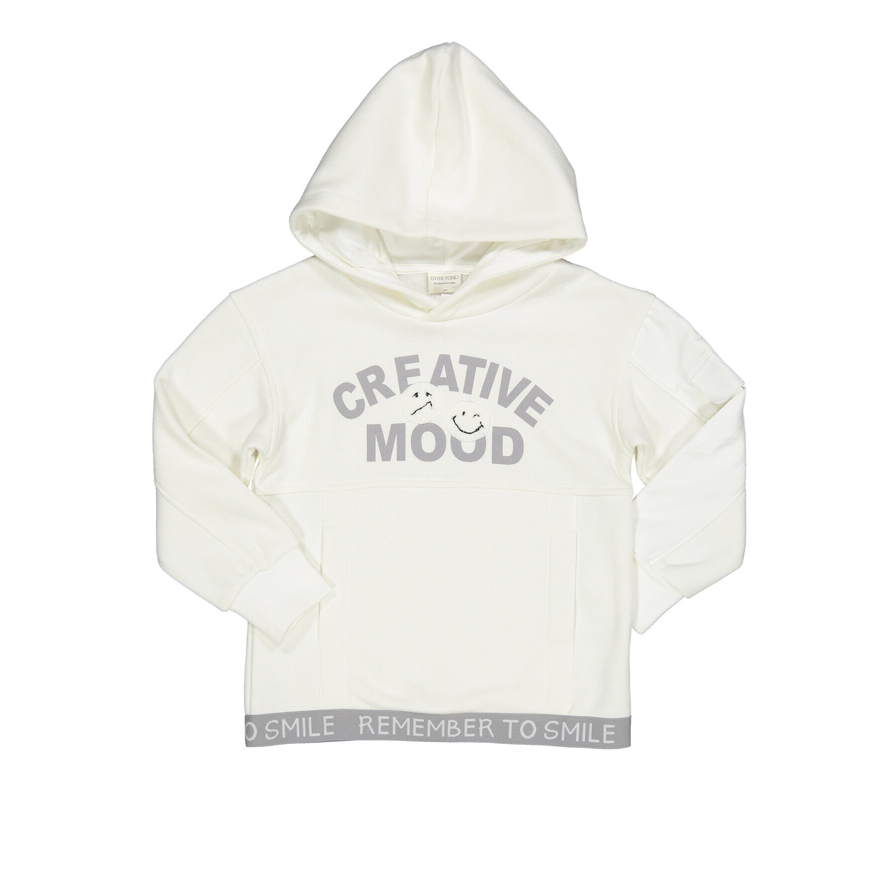 Birba Trybeyond Суитшърт 999 76935 00 Екрю Regular Fit - Pepit.bg