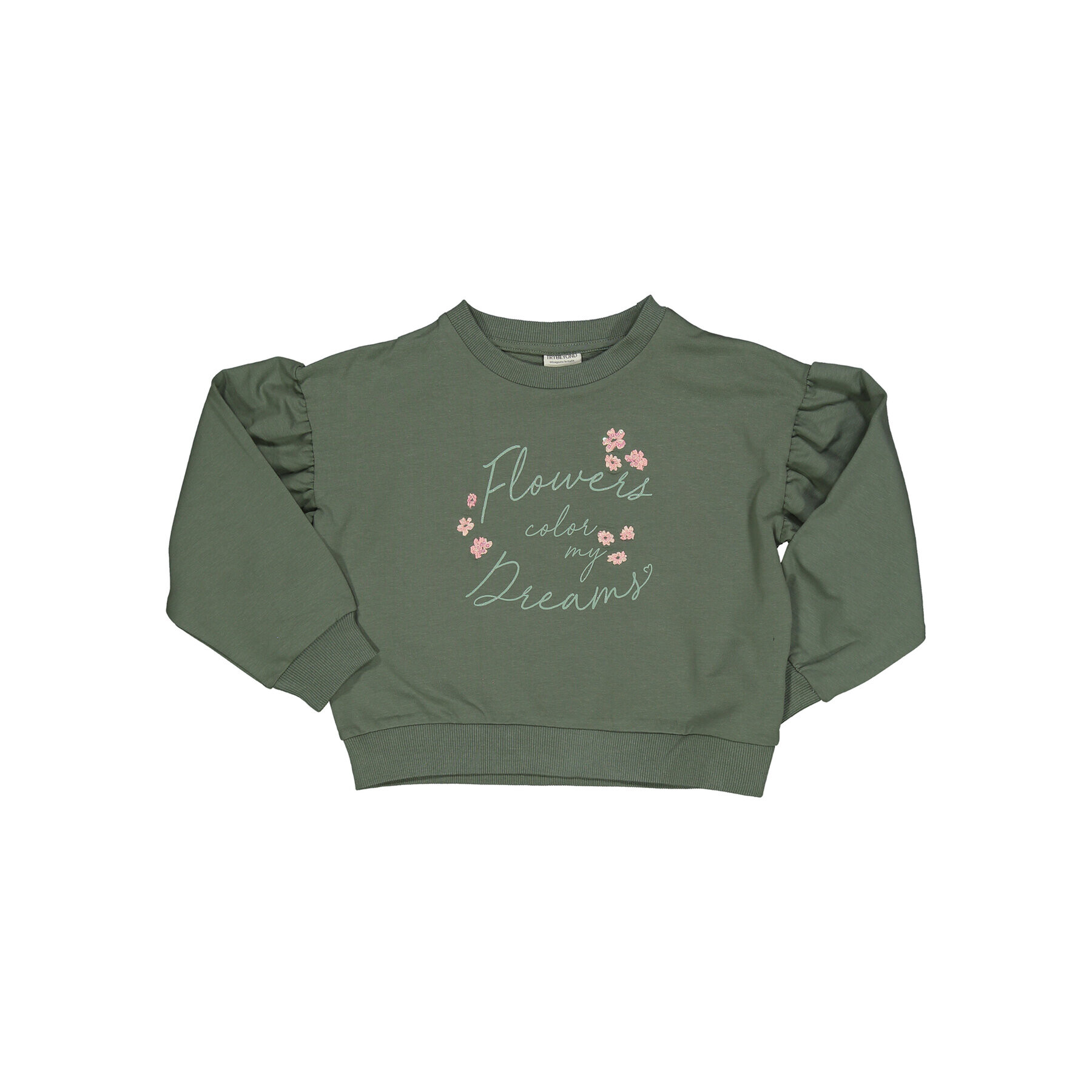 Birba Trybeyond Суитшърт 999 76944 00 D Зелен Regular Fit - Pepit.bg
