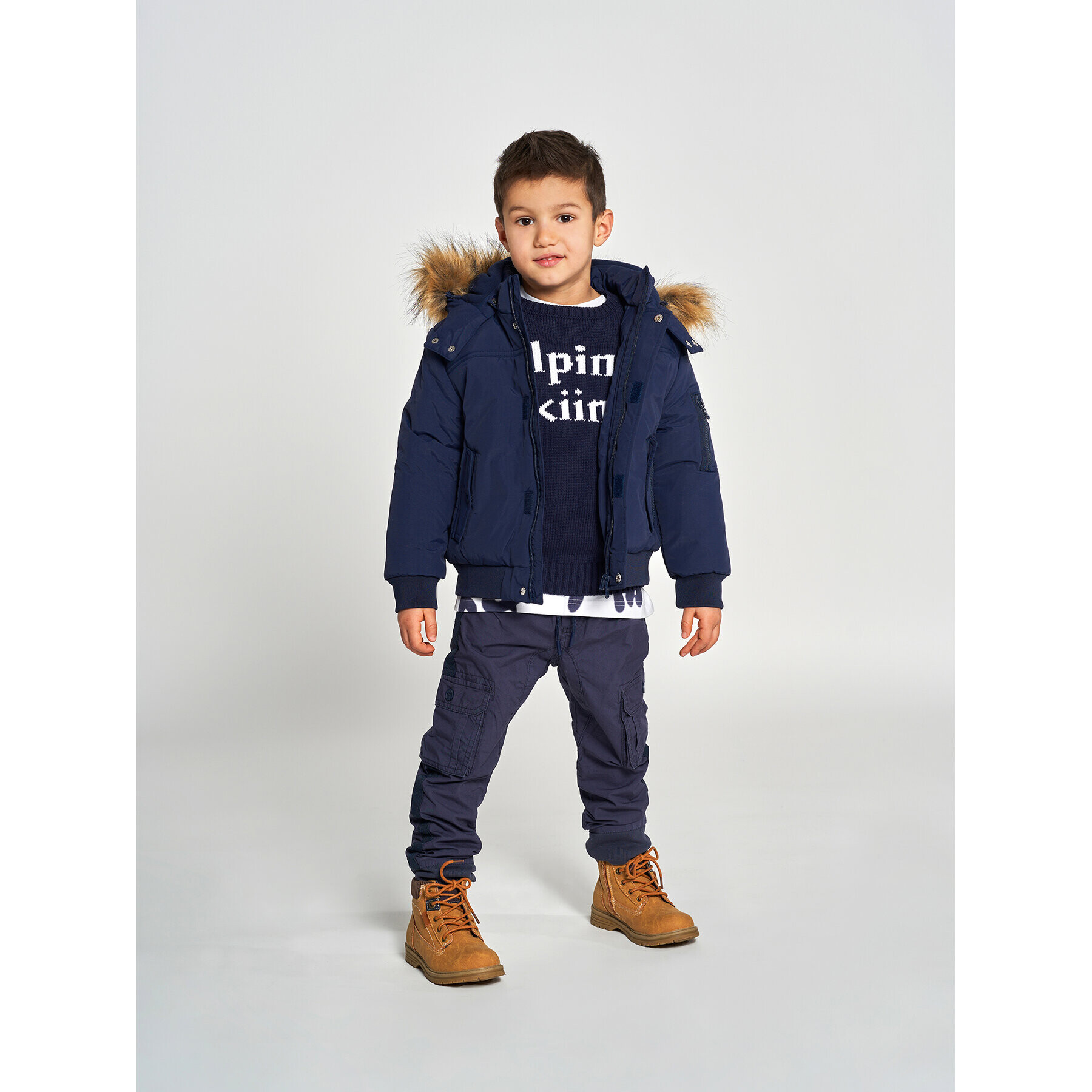 Birba Trybeyond Текстилни панталони 999 72186 00 Тъмносин Regular Fit - Pepit.bg