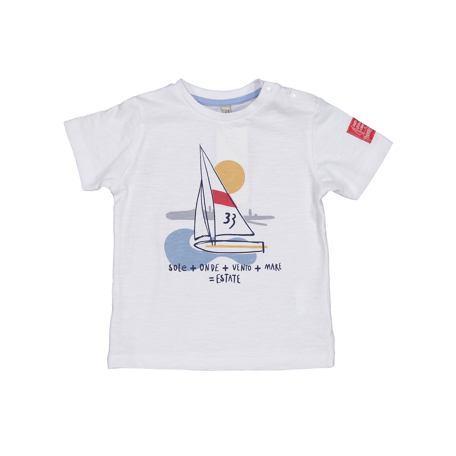 Birba Trybeyond Тишърт 999 64098 00 D Бял Regular Fit - Pepit.bg