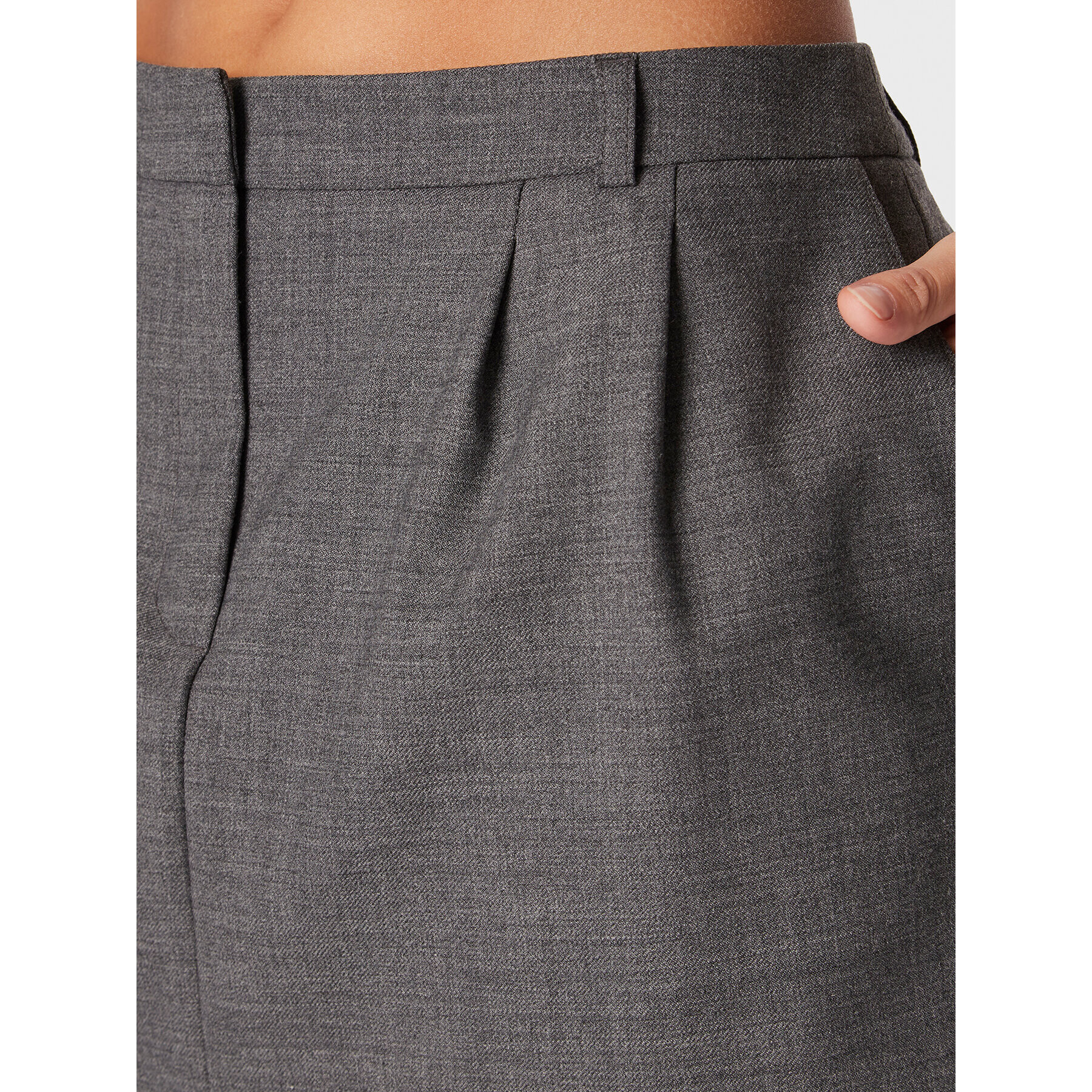 Birgitte Herskind Мини пола Denise 4574879 Сив Regular Fit - Pepit.bg