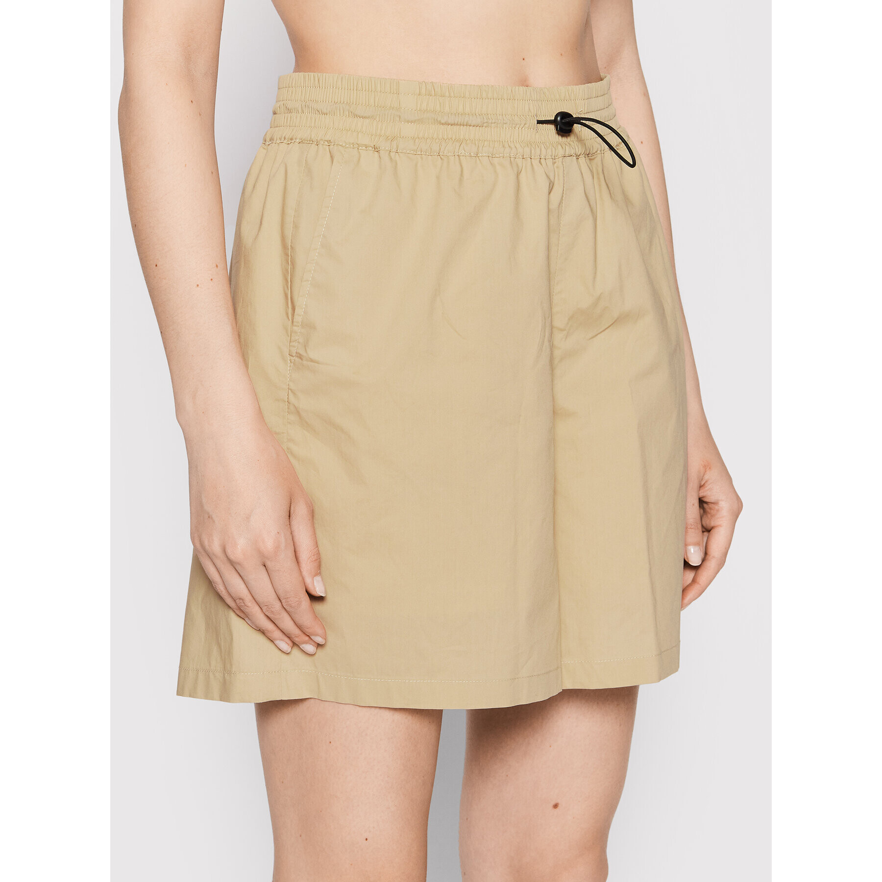 Birgitte Herskind Шорти от плат Brown 4340610 Бежов Relaxed Fit - Pepit.bg