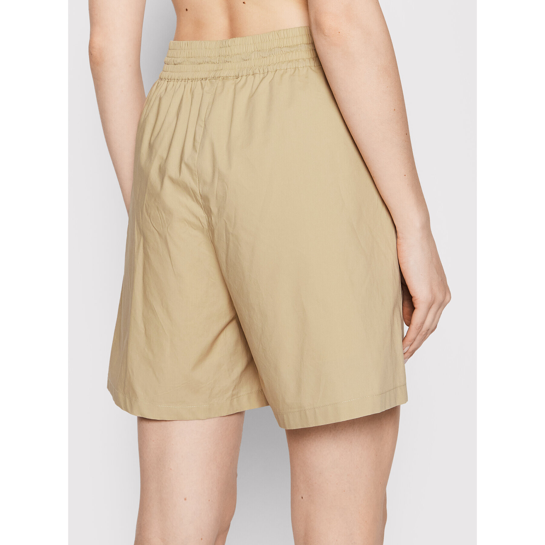 Birgitte Herskind Шорти от плат Brown 4340610 Бежов Relaxed Fit - Pepit.bg