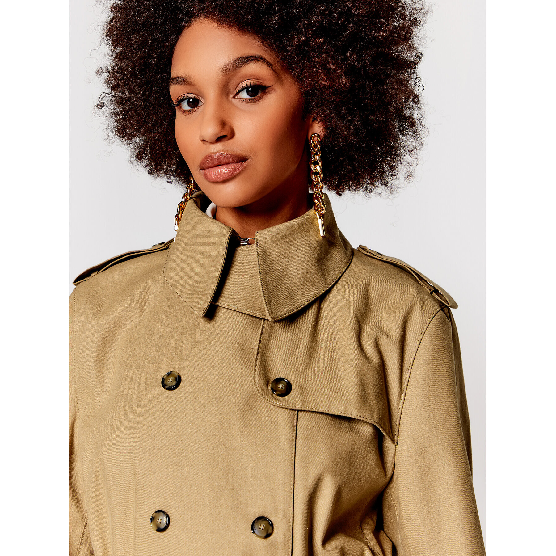 Birgitte Herskind Тренч Hermine 4303841 Бежов Regular Fit - Pepit.bg
