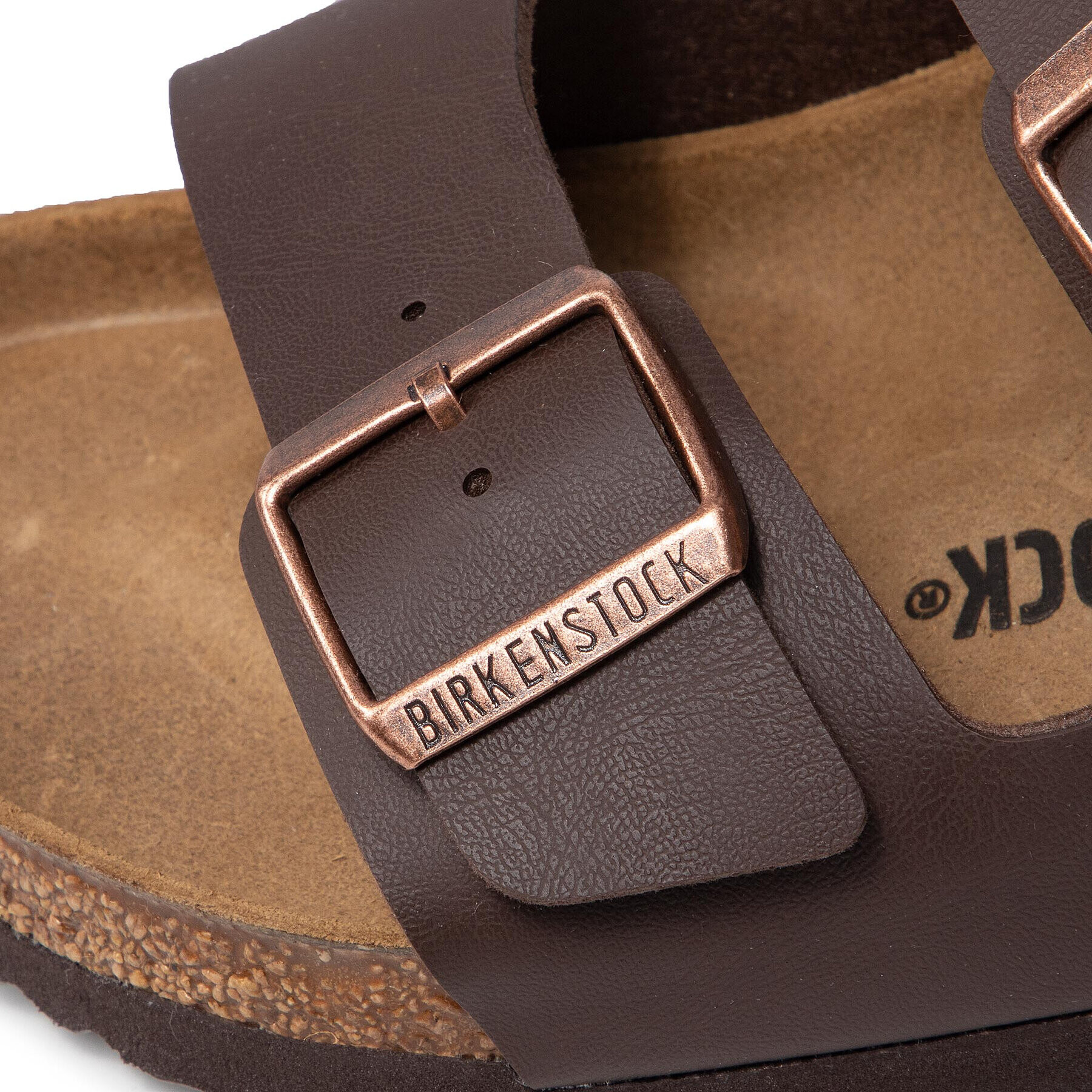 Birkenstock Чехли Arizona 0051701 Кафяв - Pepit.bg