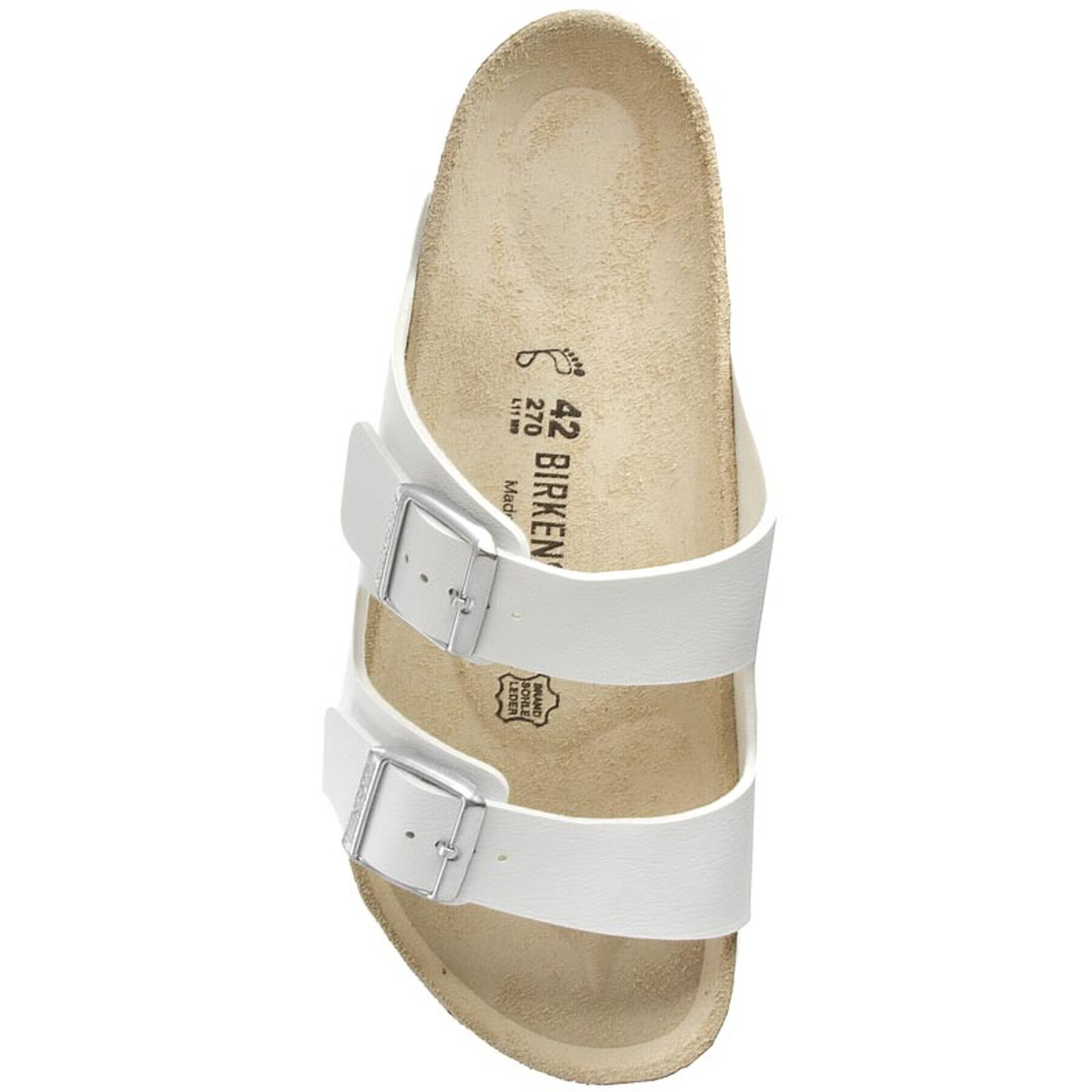 Birkenstock Чехли Arizona 0051731 Бял - Pepit.bg