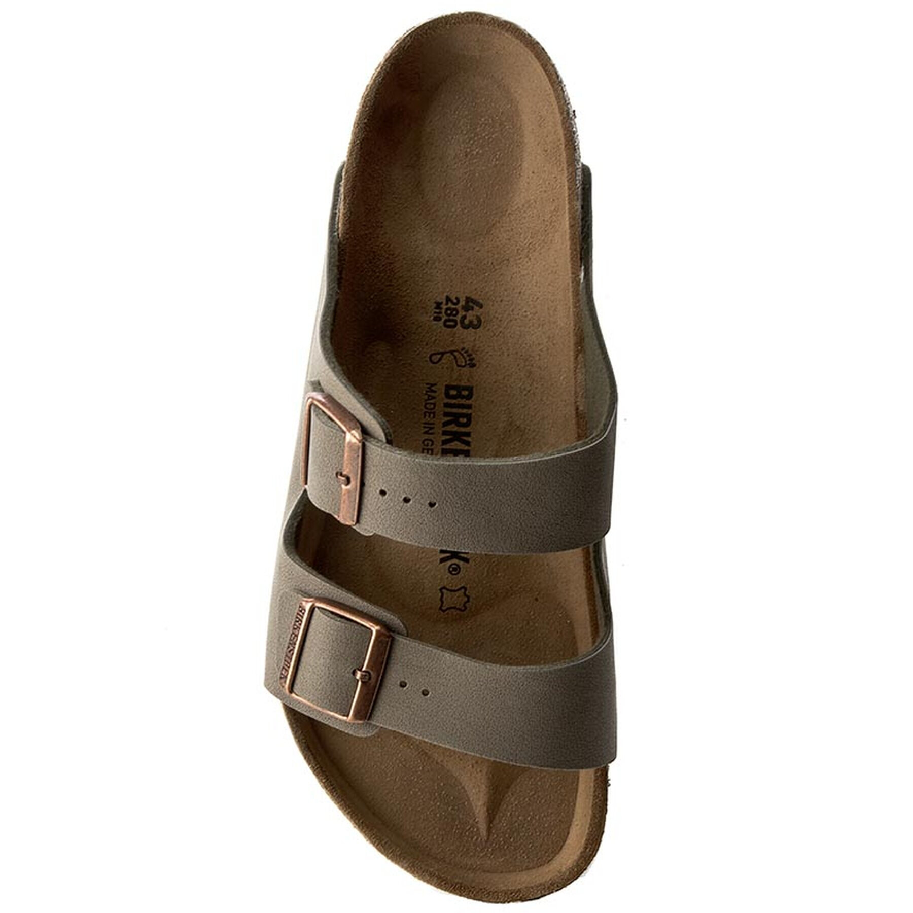 Birkenstock Чехли Arizona 0151211 Сив - Pepit.bg