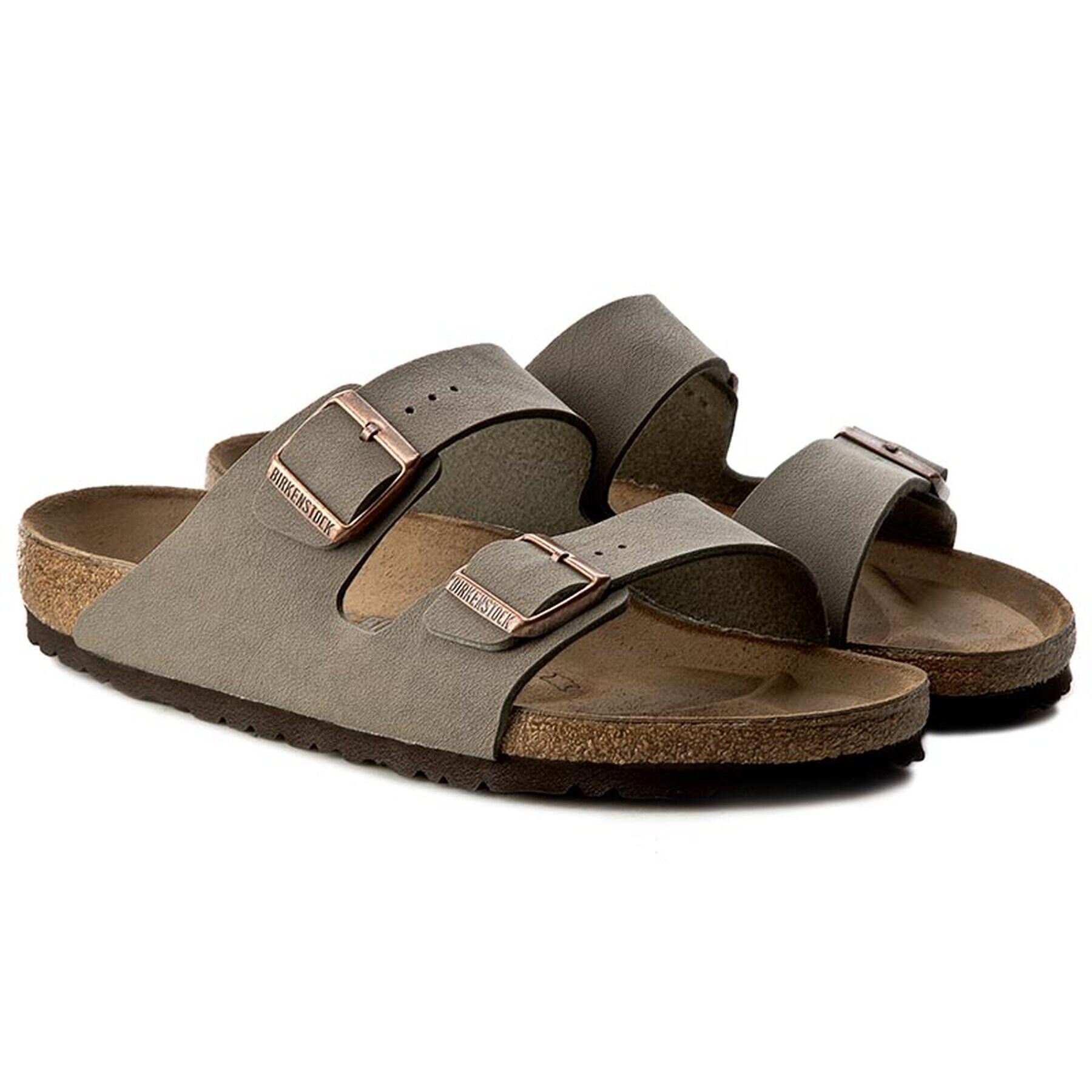 Birkenstock Чехли Arizona 0151211 Сив - Pepit.bg