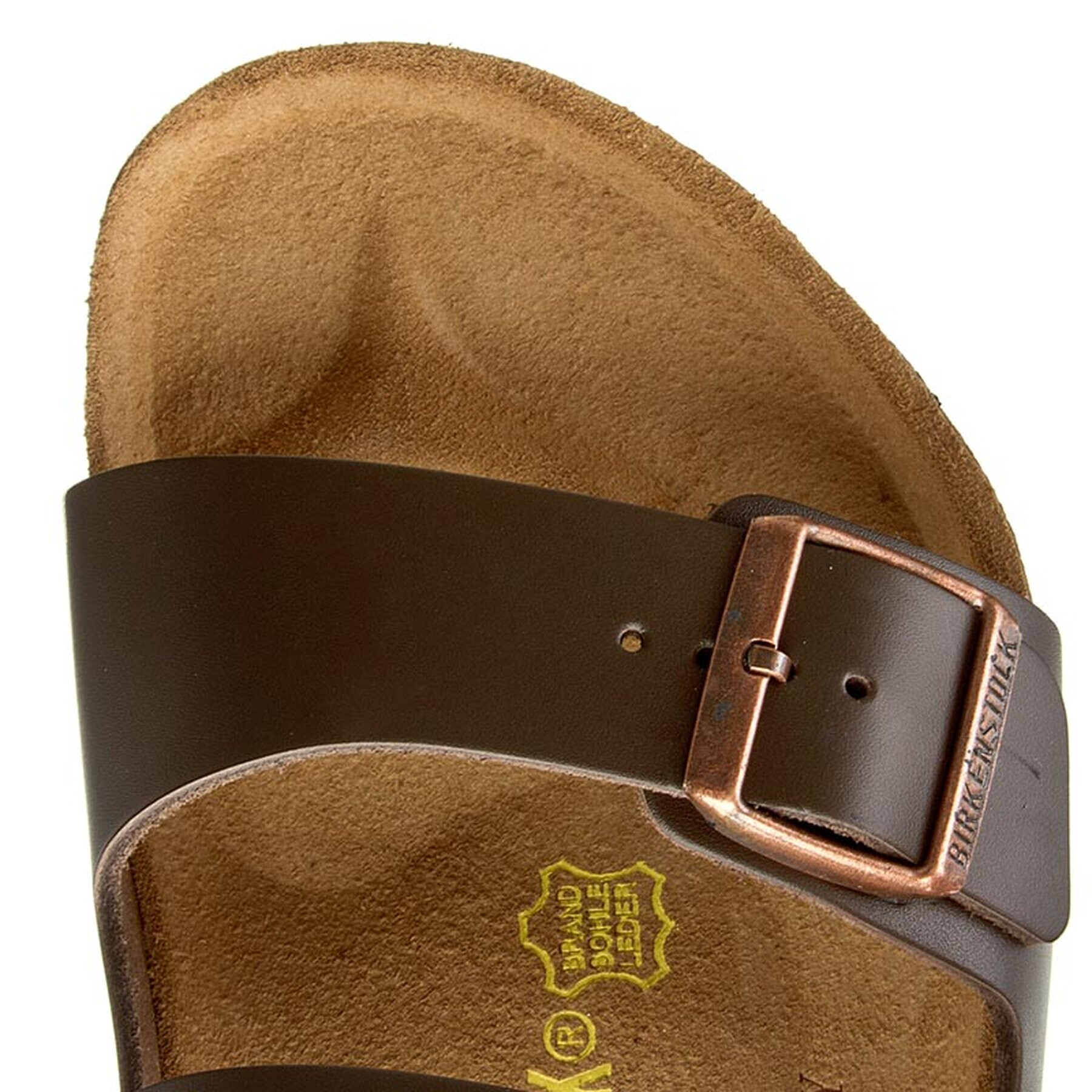Birkenstock Чехли Arizona 051101 Кафяв - Pepit.bg