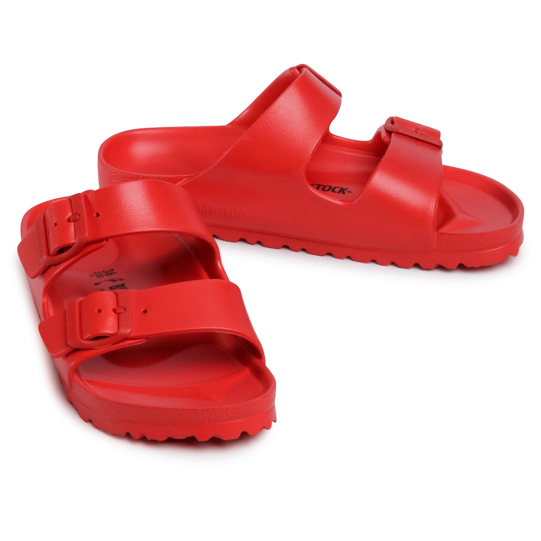 Birkenstock Чехли Arizona 1017996 Червен - Pepit.bg