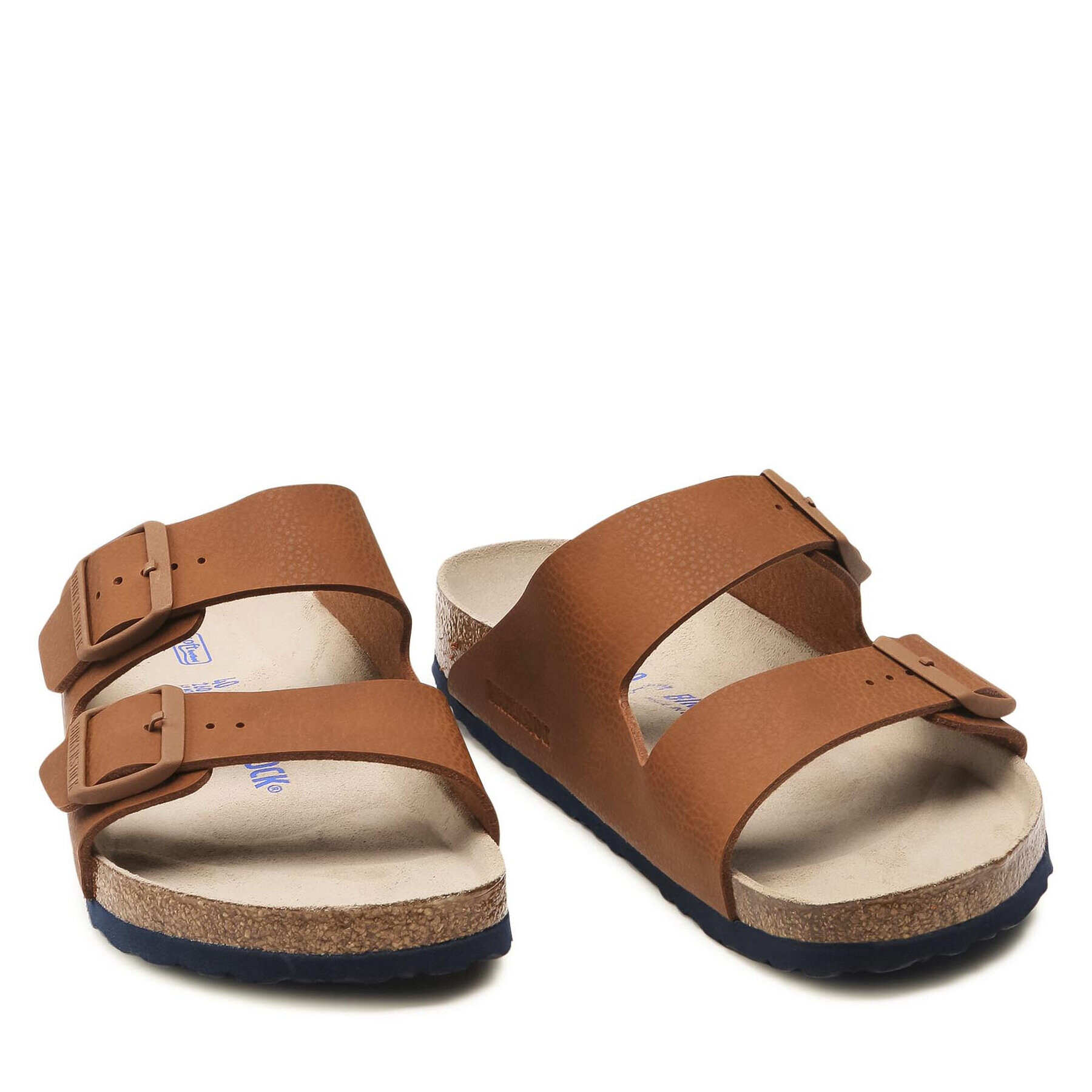 Birkenstock Чехли Arizona 1020442 Кафяв - Pepit.bg