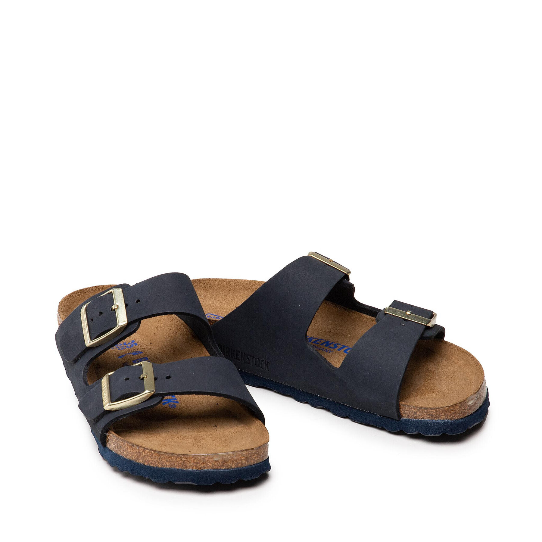 Birkenstock Чехли Arizona 1020587 Тъмносин - Pepit.bg