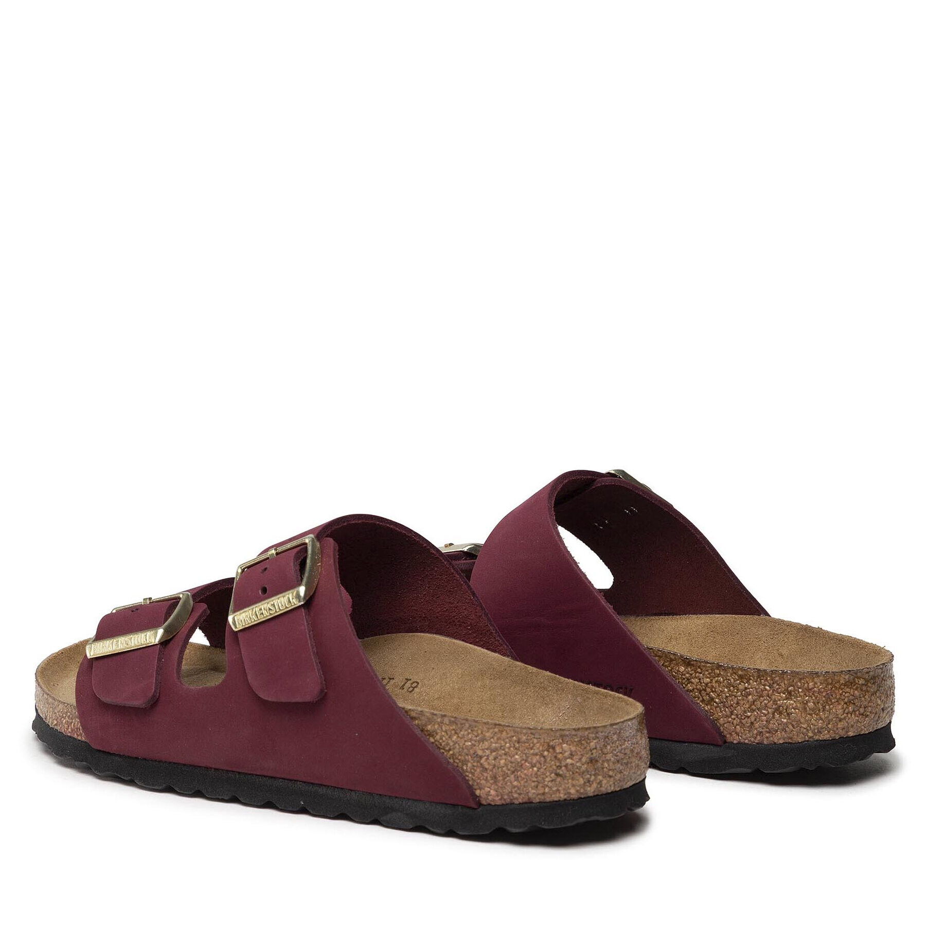 Birkenstock Чехли Arizona 1020602 Бордо - Pepit.bg