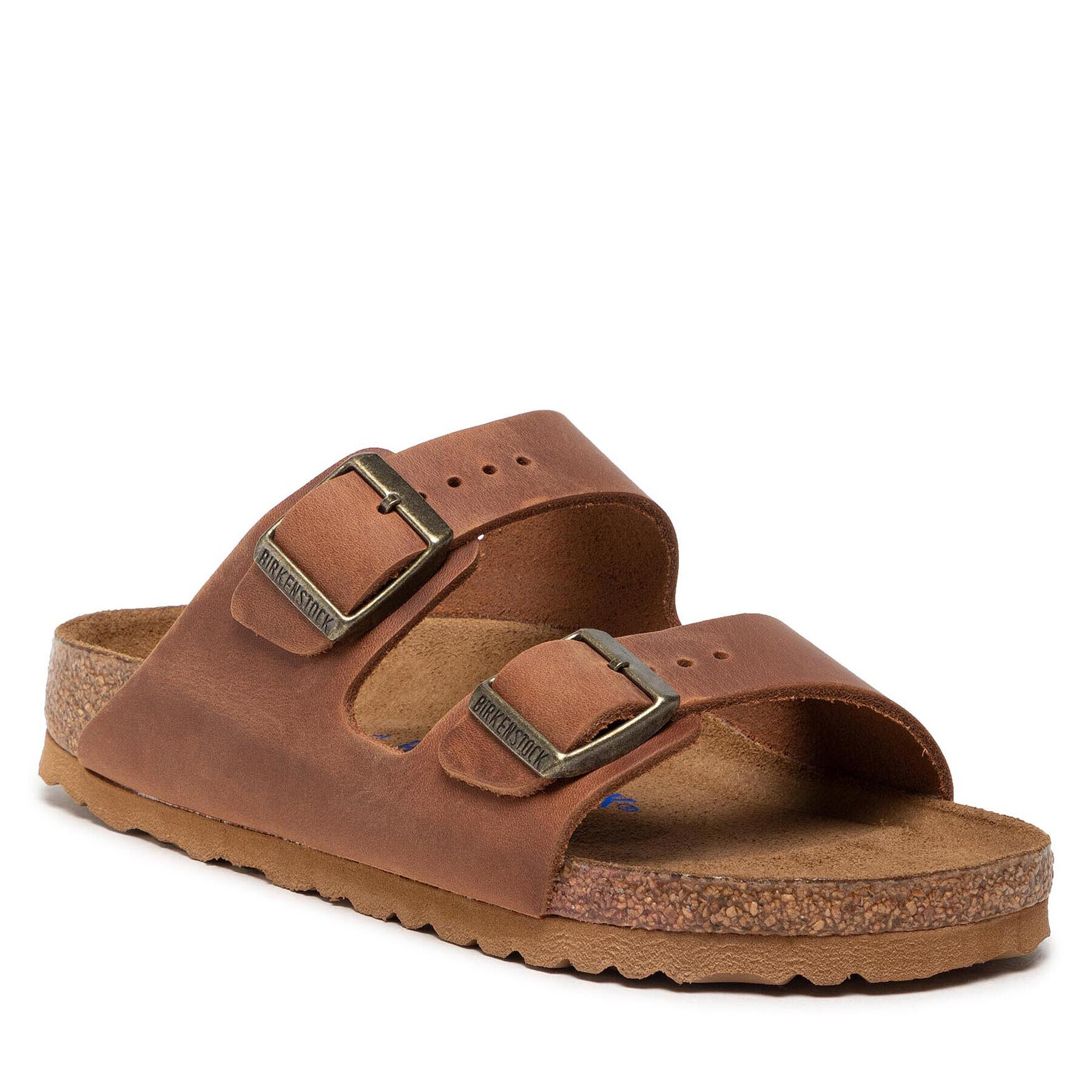 Birkenstock Чехли Arizona 1020733 Кафяв - Pepit.bg