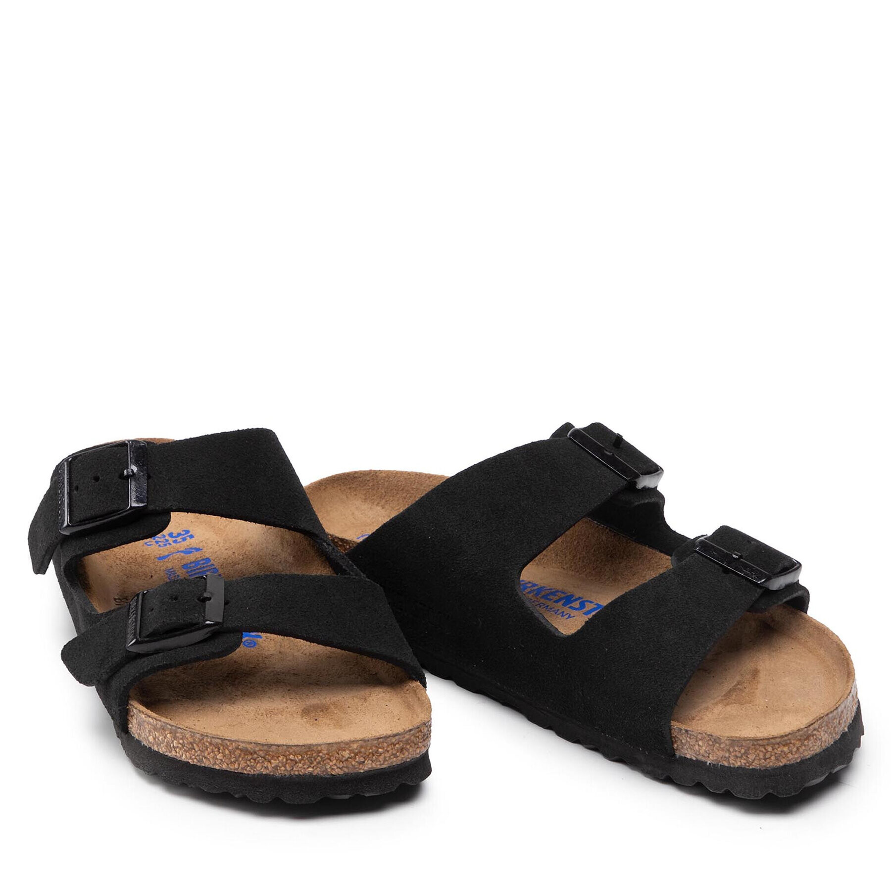 Birkenstock Чехли Arizona Bs 0951323 Черен - Pepit.bg