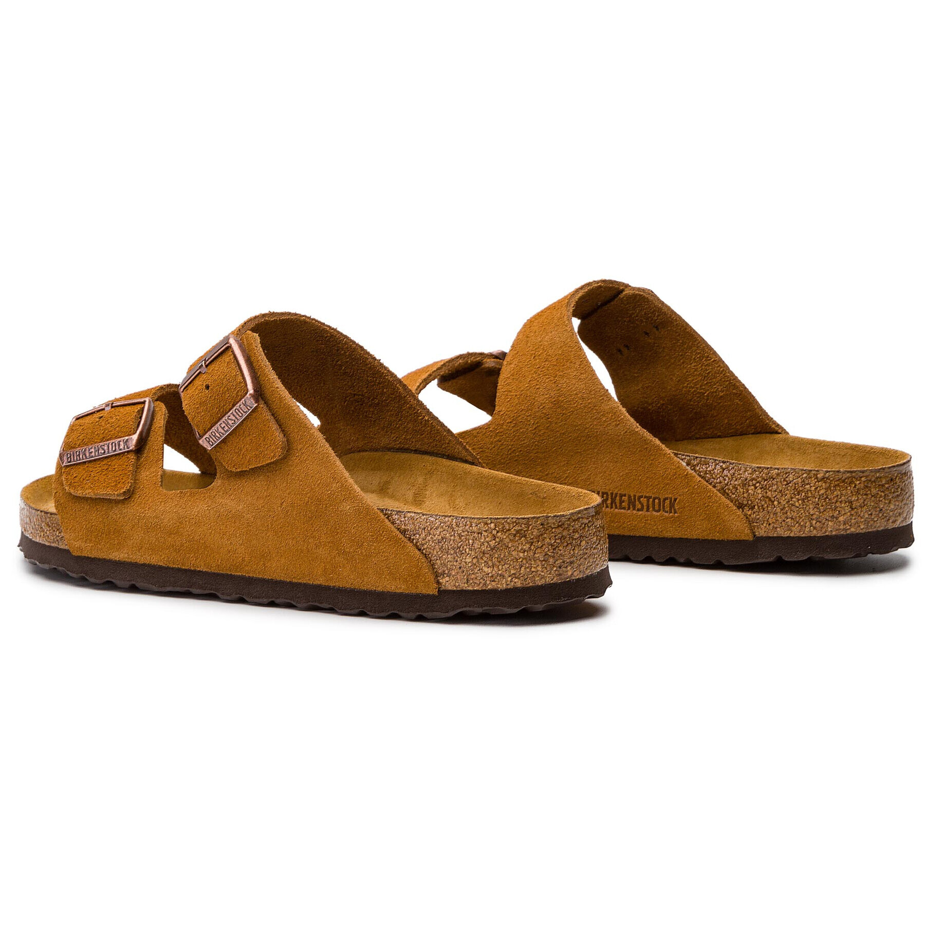 Birkenstock Чехли Arizona Bs 1009526 Кафяв - Pepit.bg