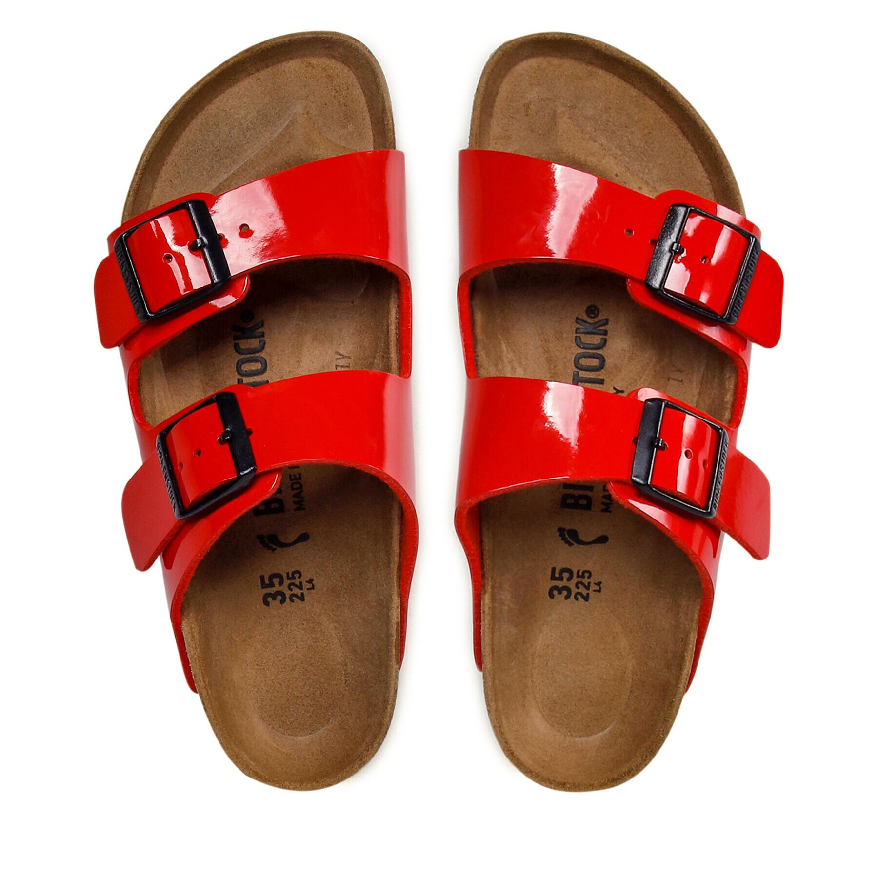 Birkenstock Чехли Arizona Bs 1019426 Червен - Pepit.bg