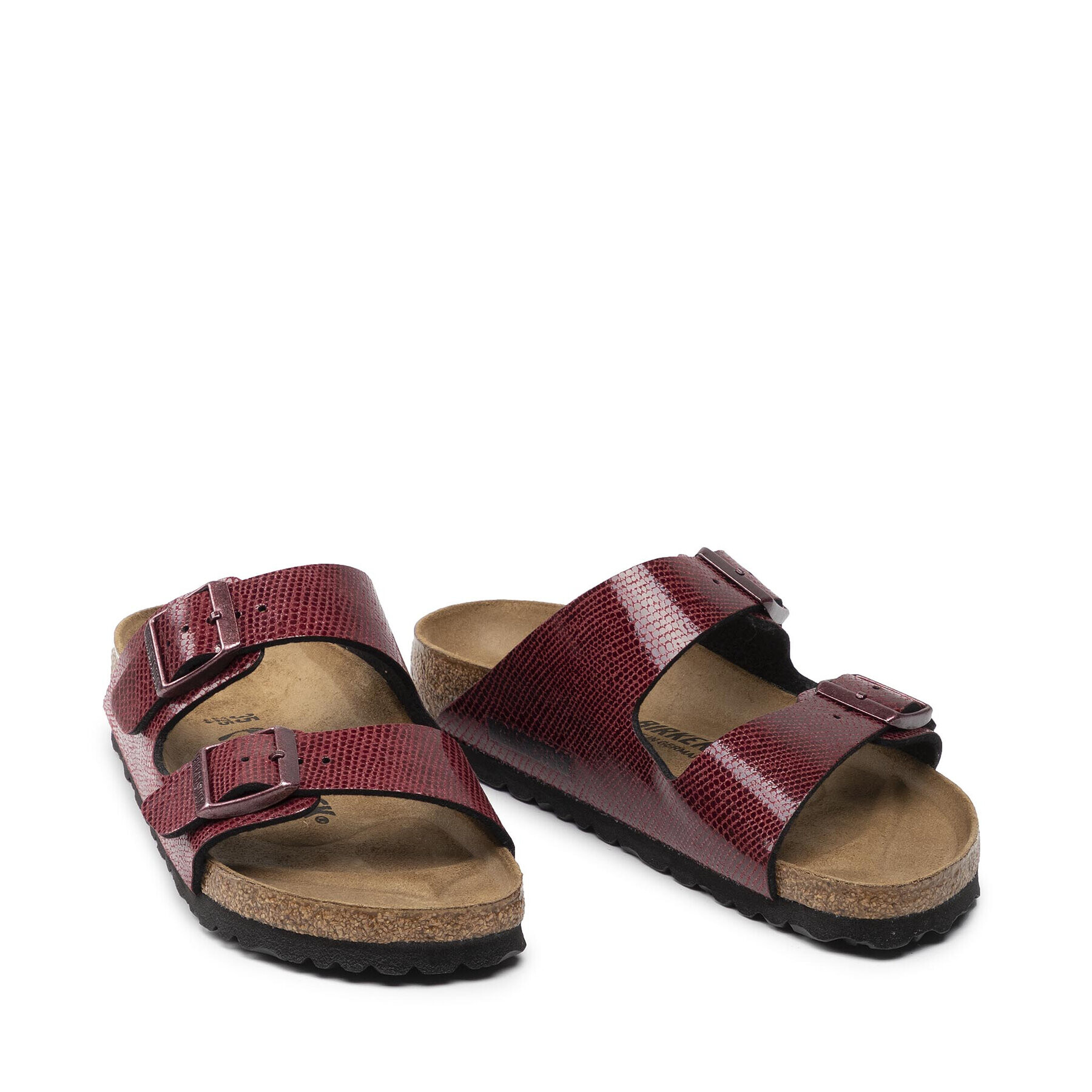 Birkenstock Чехли Arizona Bs 1020122 Бордо - Pepit.bg