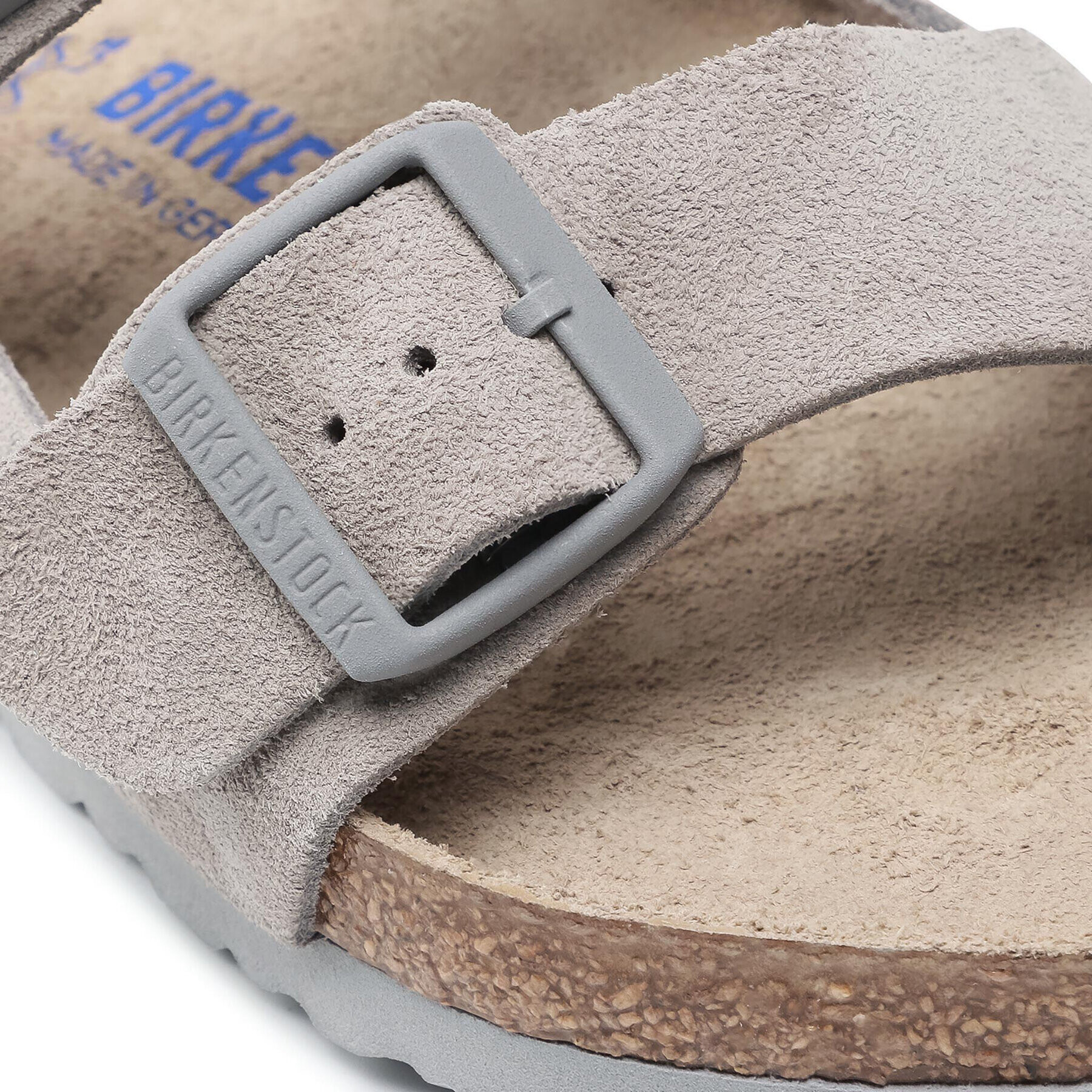 Birkenstock Чехли Arizona Bs 1020507 Сив - Pepit.bg