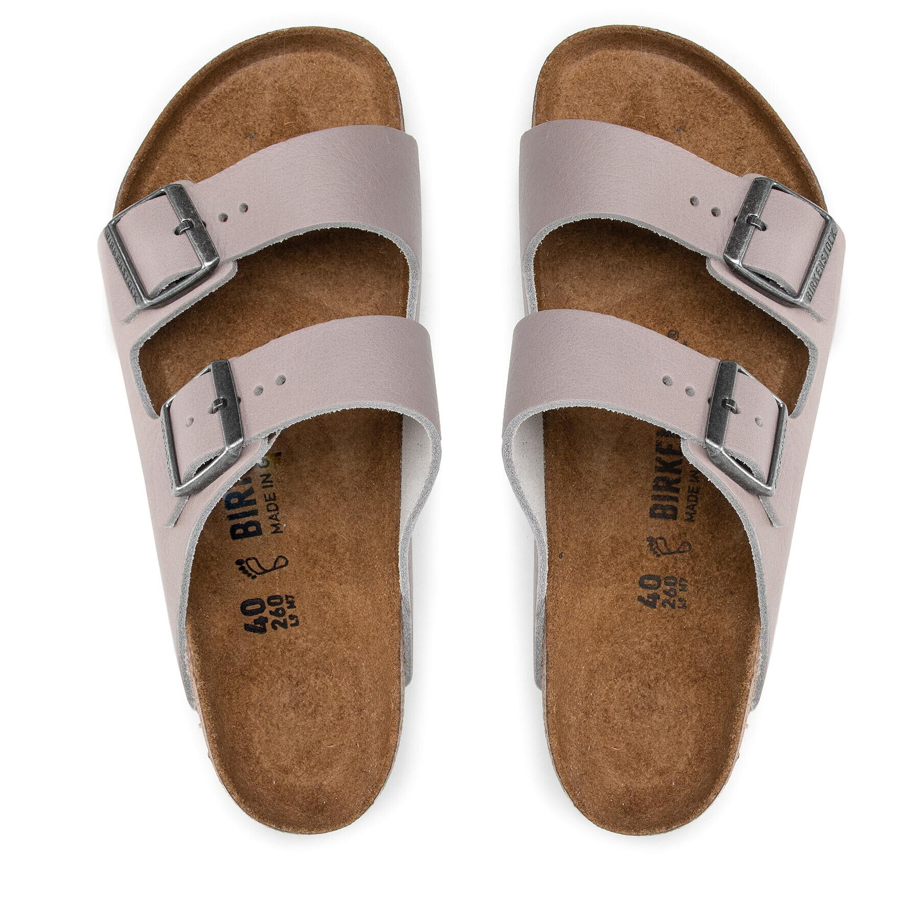 Birkenstock Чехли Arizona Bs 1022443 Сив - Pepit.bg