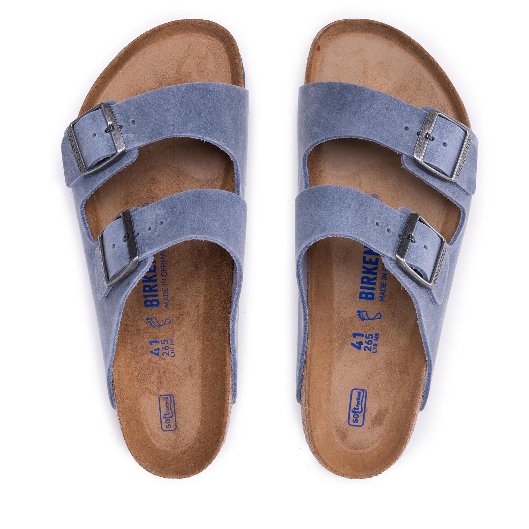 Birkenstock Чехли Arizona Bs 1022477 Син - Pepit.bg