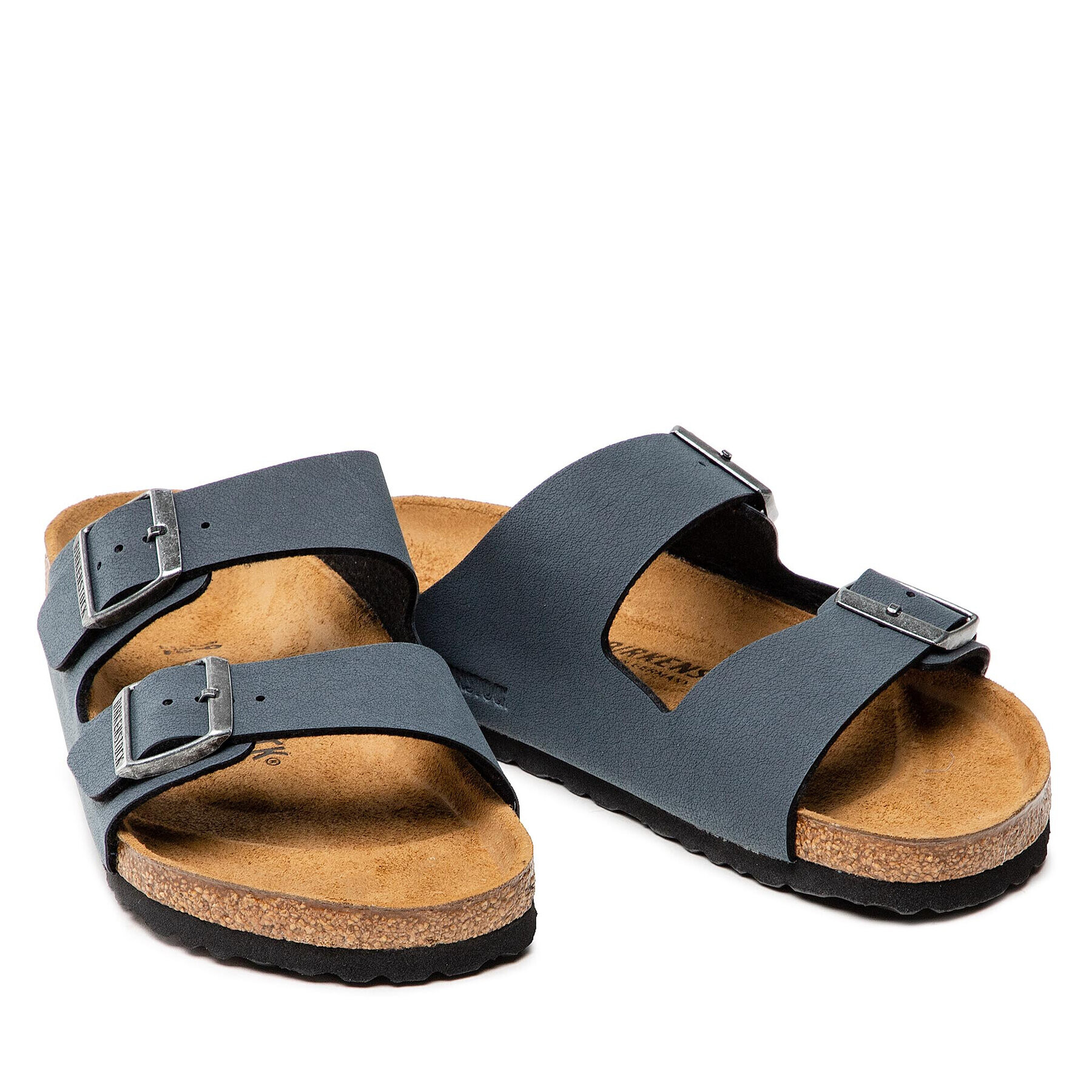 Birkenstock Чехли Arizona Bs 1022711 Сив - Pepit.bg