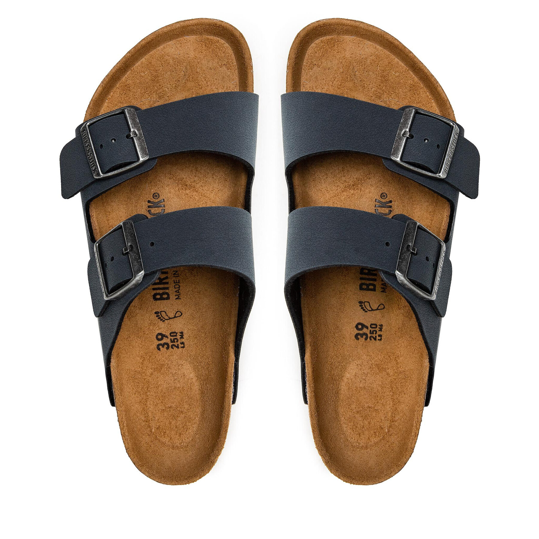 Birkenstock Чехли Arizona Bs 1022711 Сив - Pepit.bg