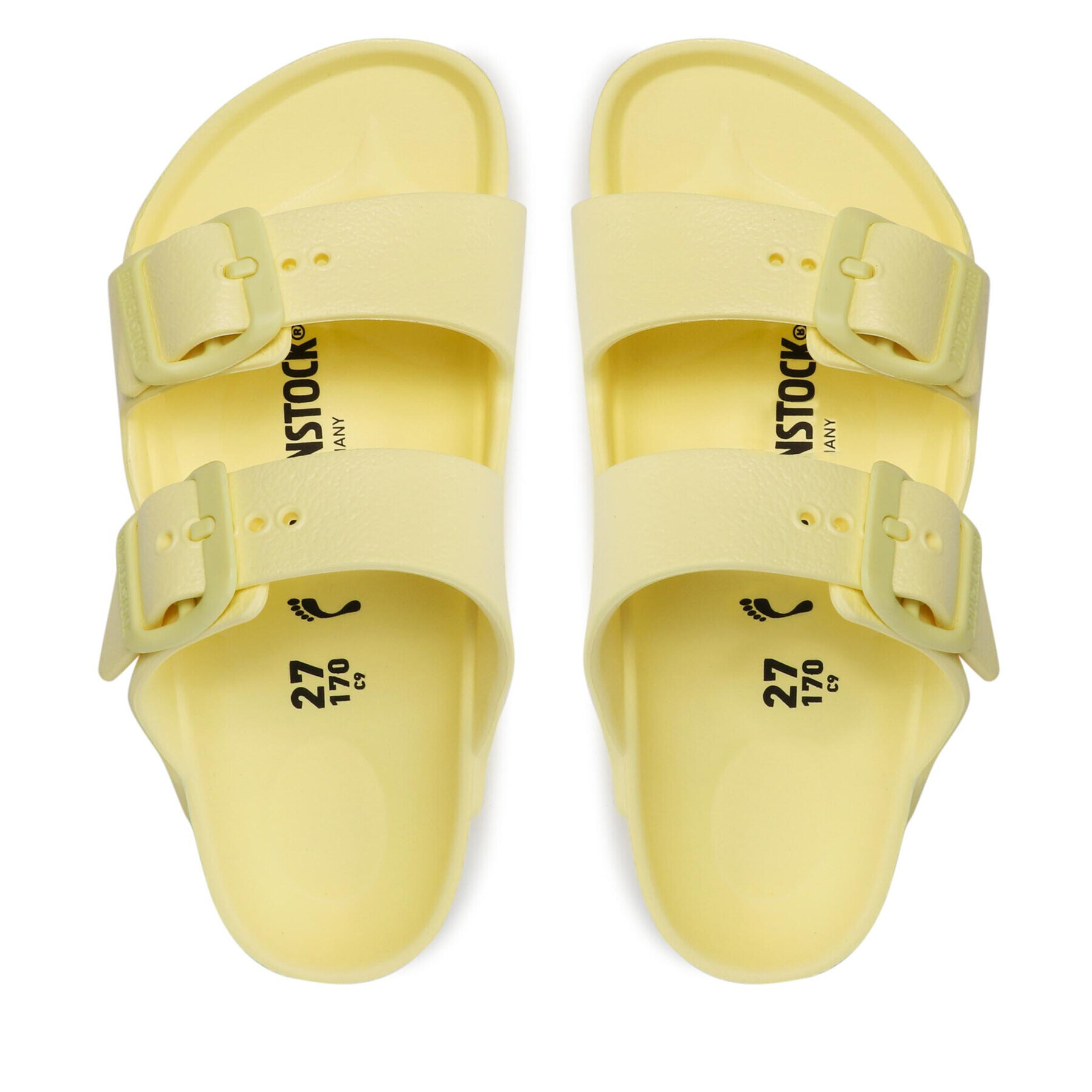 Birkenstock Чехли Arizona Eva Kids 1021706 Жълт - Pepit.bg