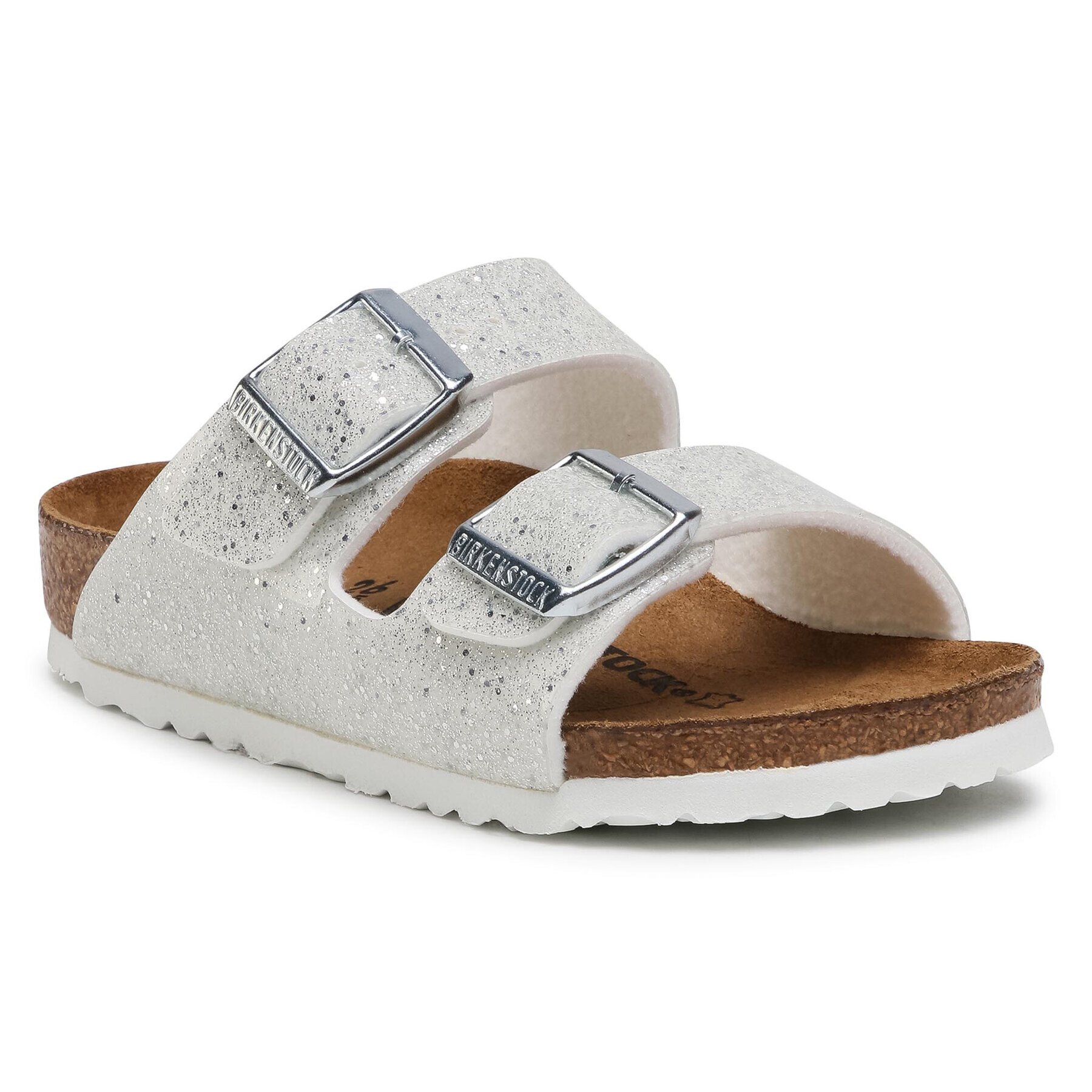 Birkenstock Чехли Arizona Kids 1015563 Сребрист - Pepit.bg