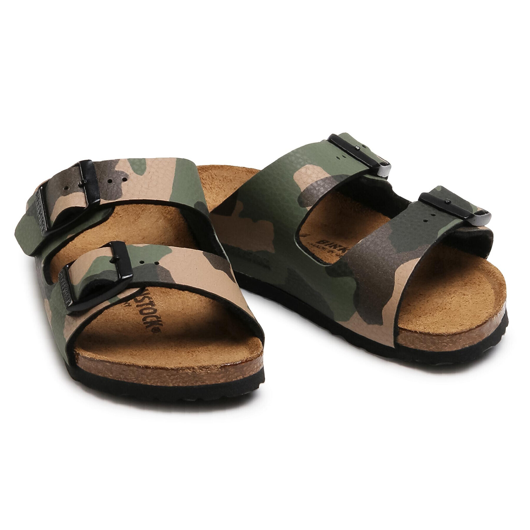 Birkenstock Чехли Arizona Kids 1017374 Зелен - Pepit.bg