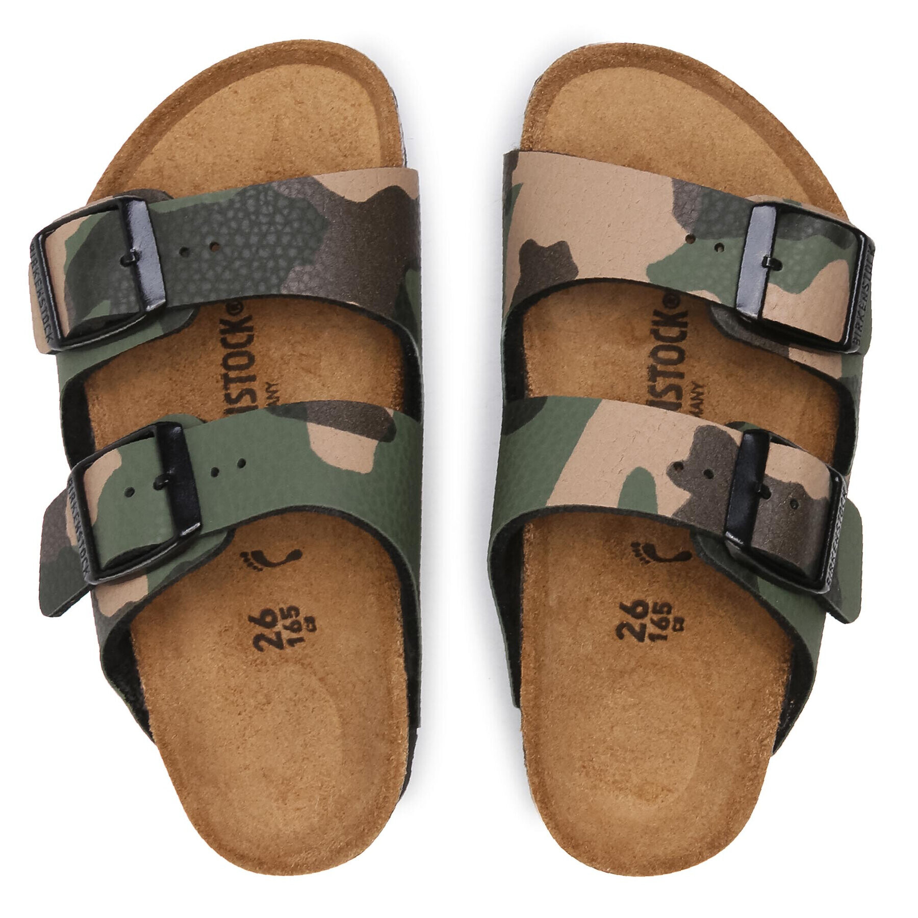 Birkenstock Чехли Arizona Kids 1017374 Зелен - Pepit.bg