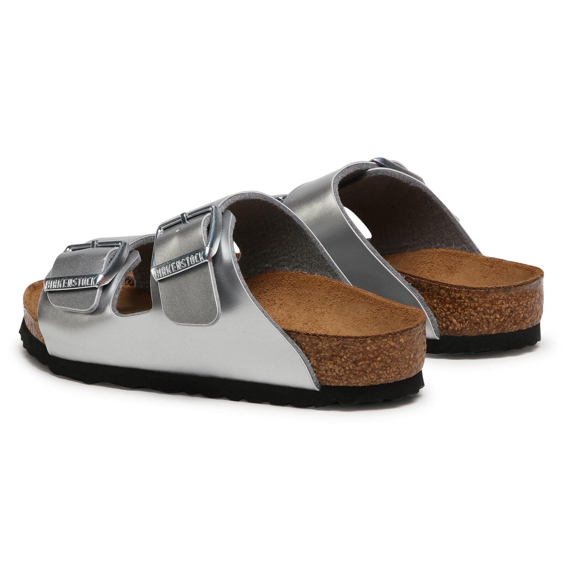 Birkenstock Чехли Arizona Kids 1019400 Сребрист - Pepit.bg