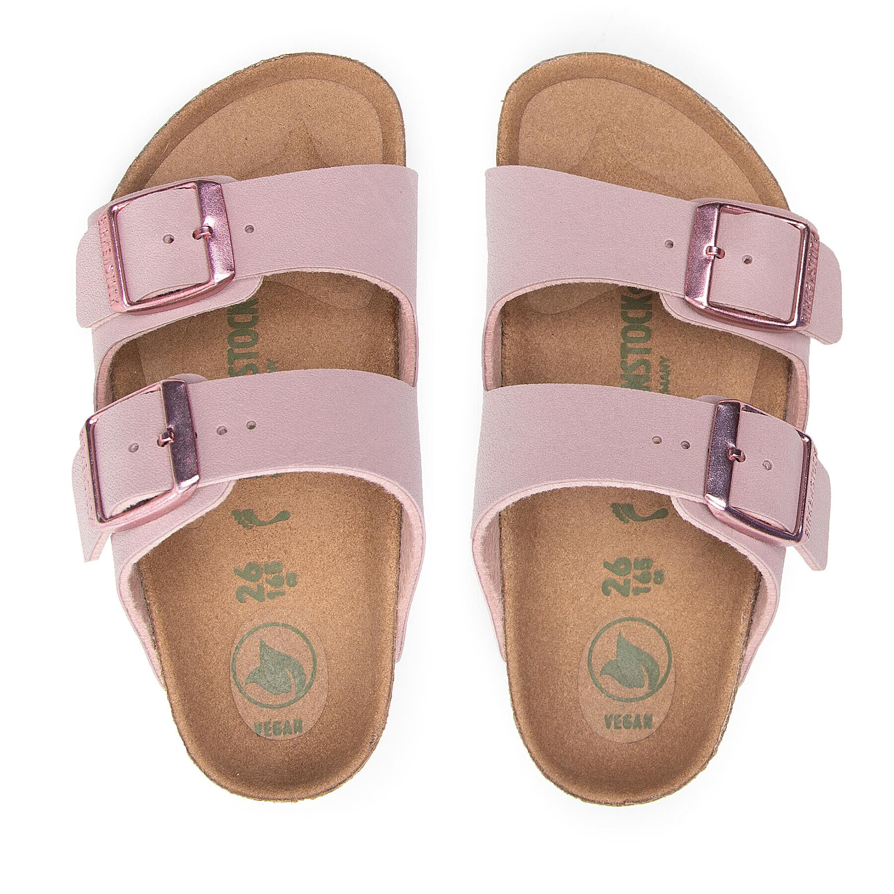 Birkenstock Чехли Arizona Kids 1023434 Розов - Pepit.bg