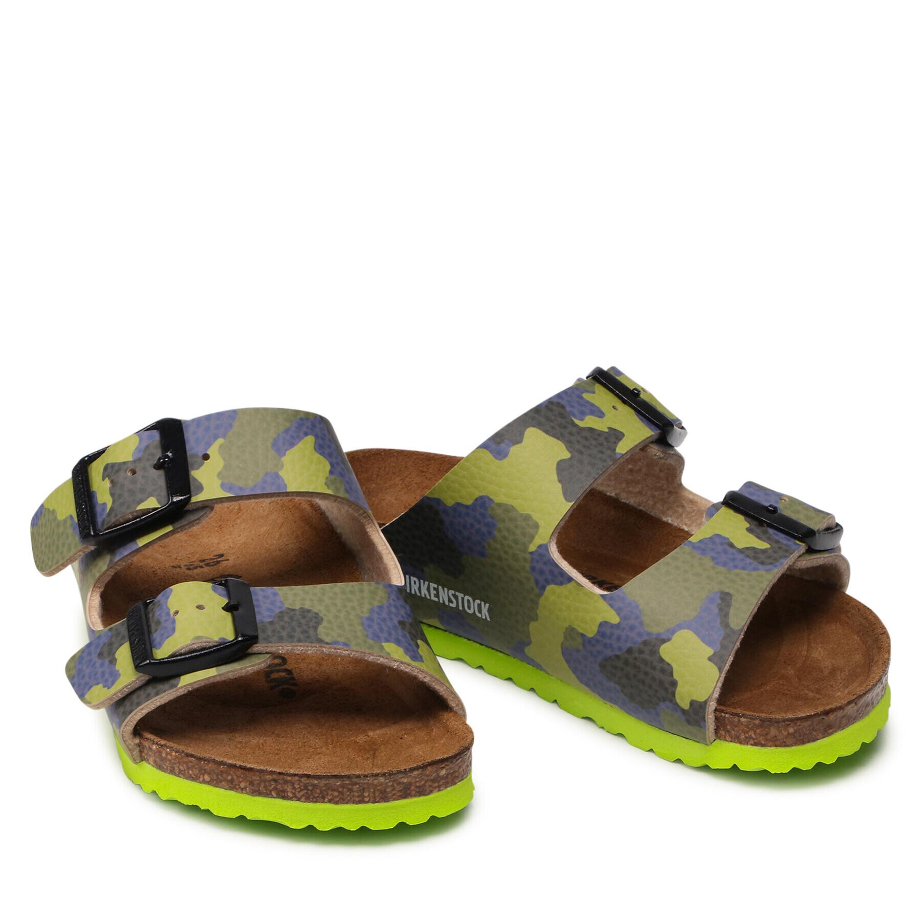 Birkenstock Чехли Arizona Kids Bs 1022105 Зелен - Pepit.bg