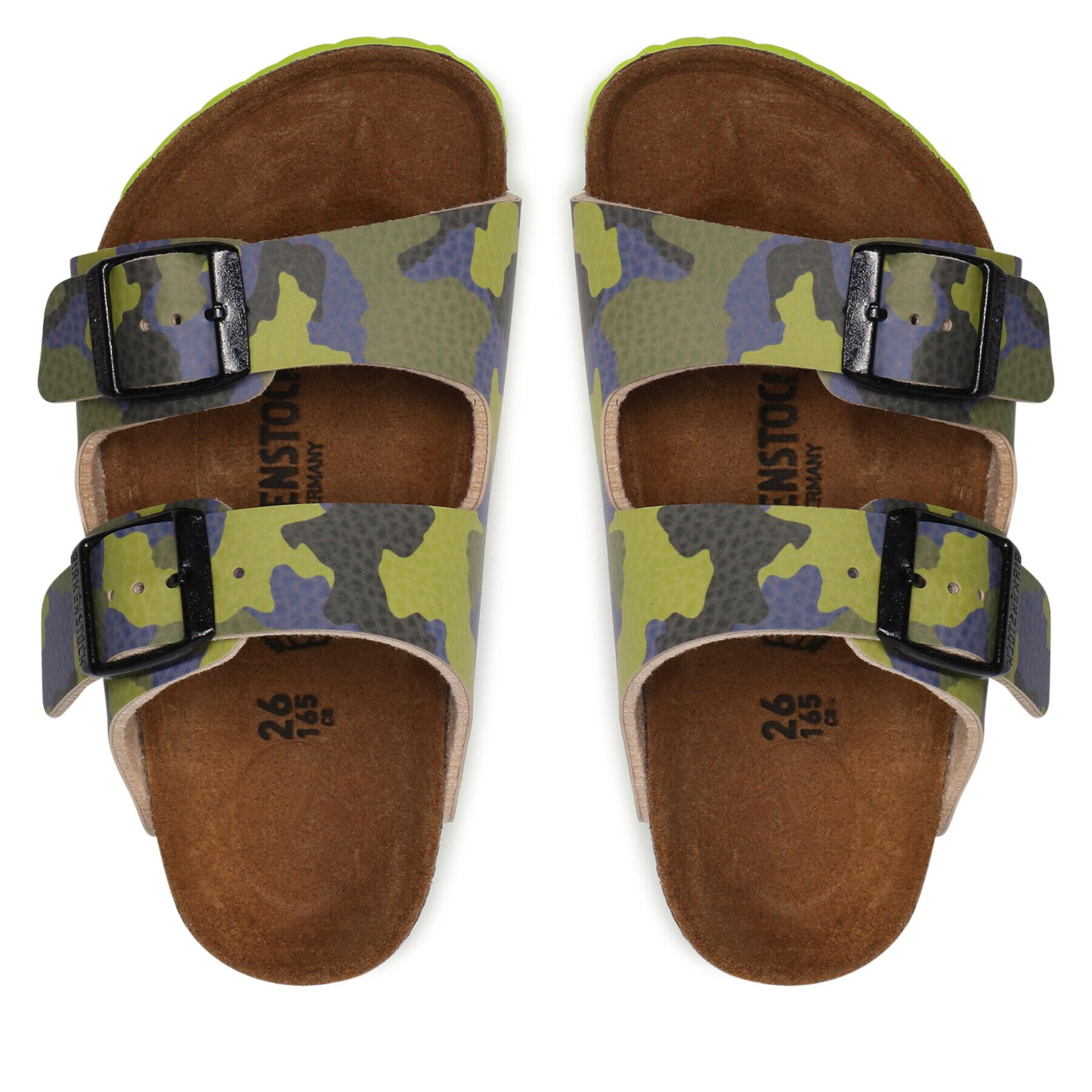 Birkenstock Чехли Arizona Kids Bs 1022105 Зелен - Pepit.bg