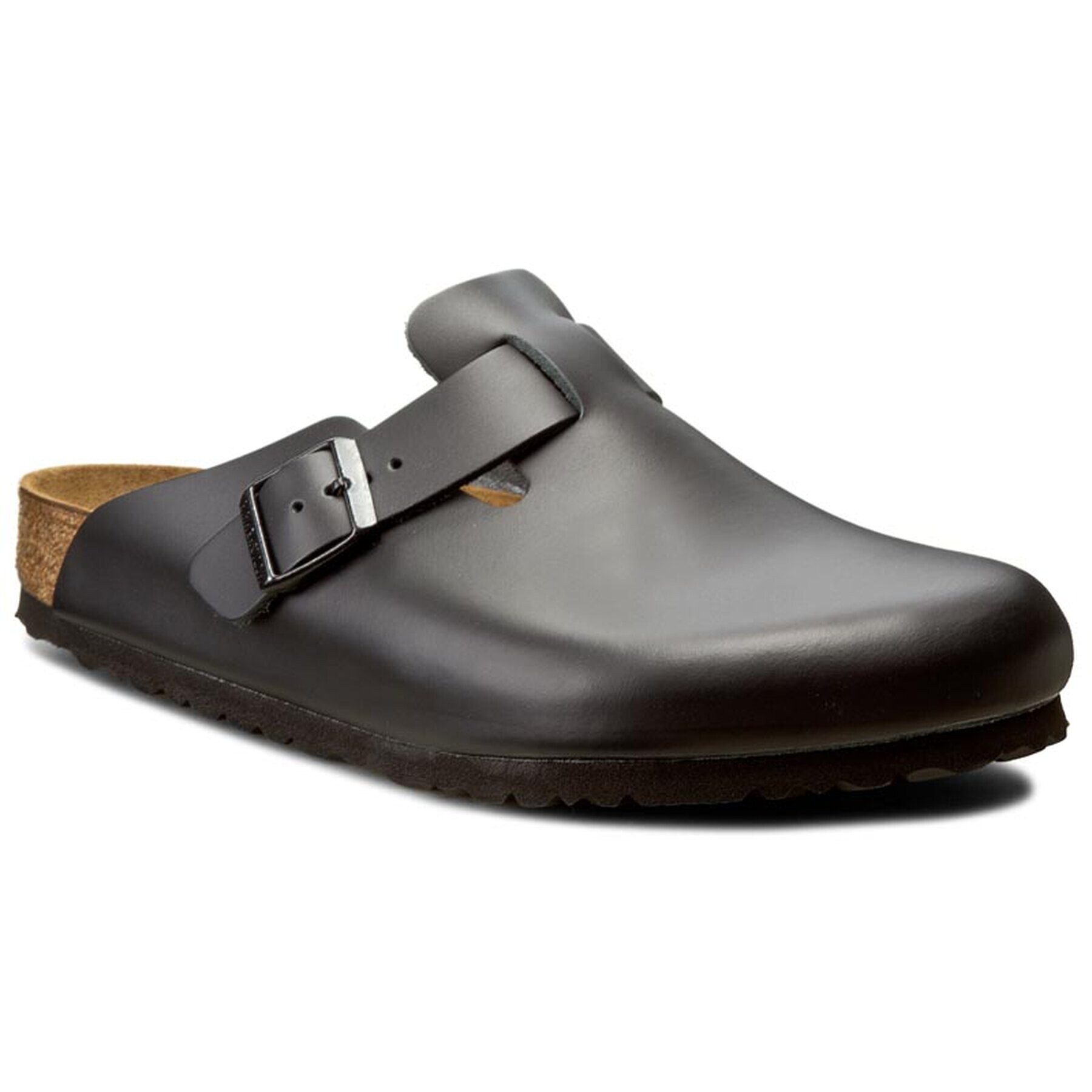Birkenstock Чехли Boston 0060191 Черен - Pepit.bg