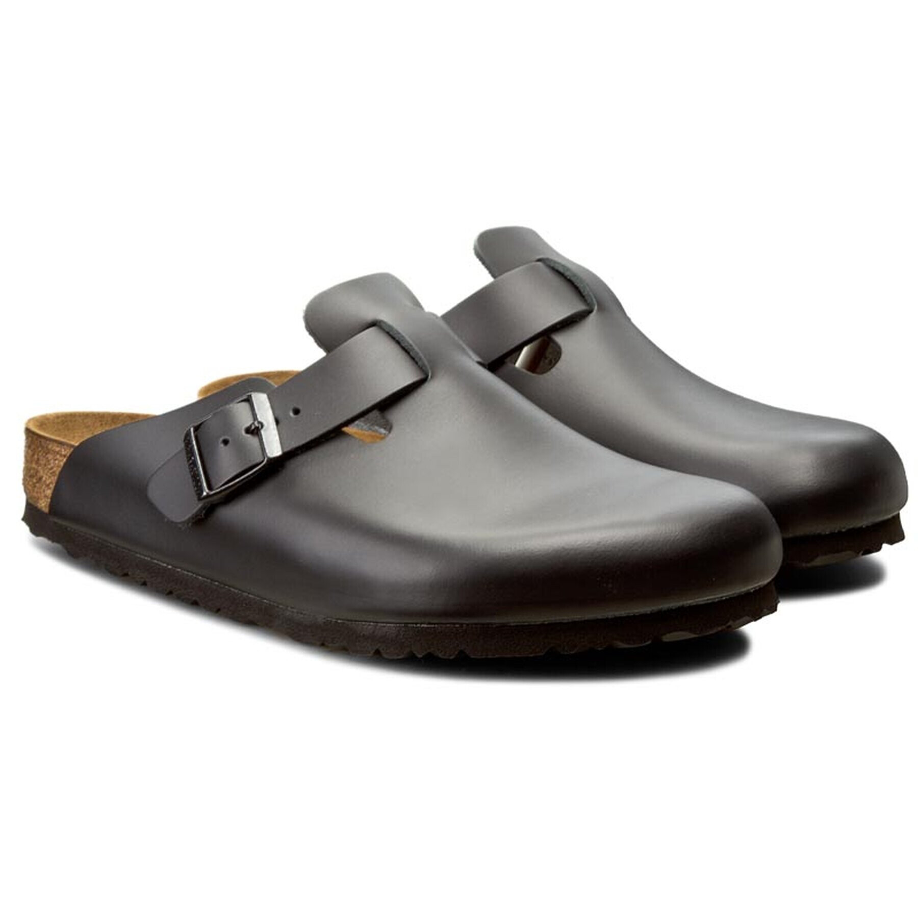Birkenstock Чехли Boston 0060191 Черен - Pepit.bg