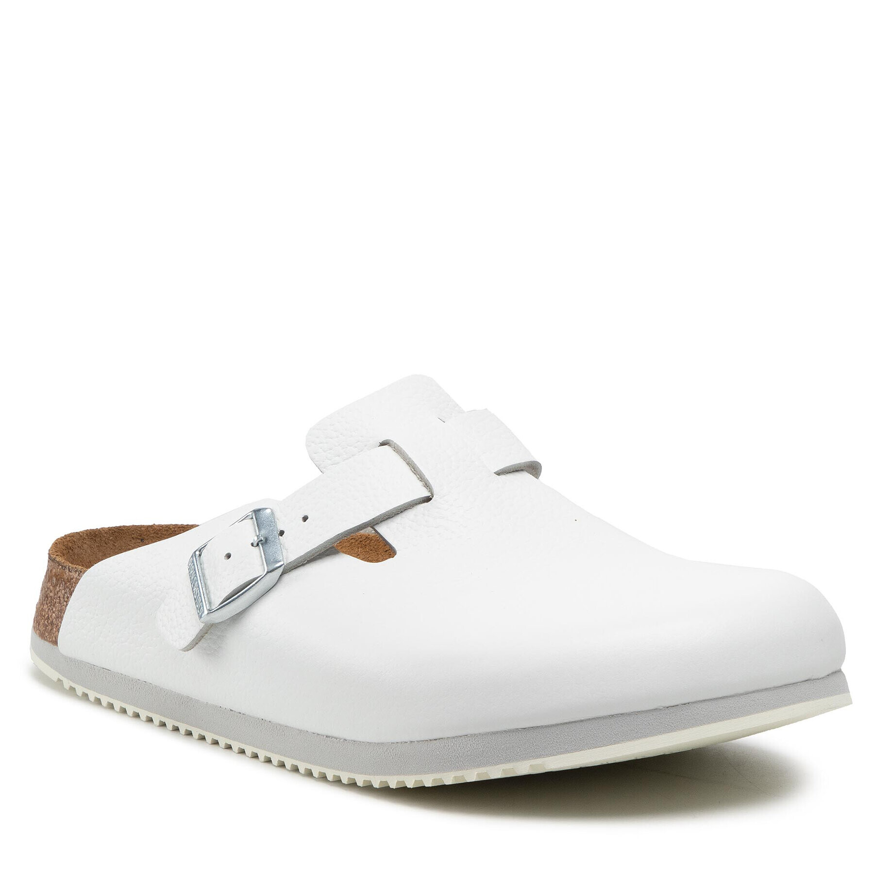 Birkenstock Чехли Boston Bs 0060134 Бял - Pepit.bg