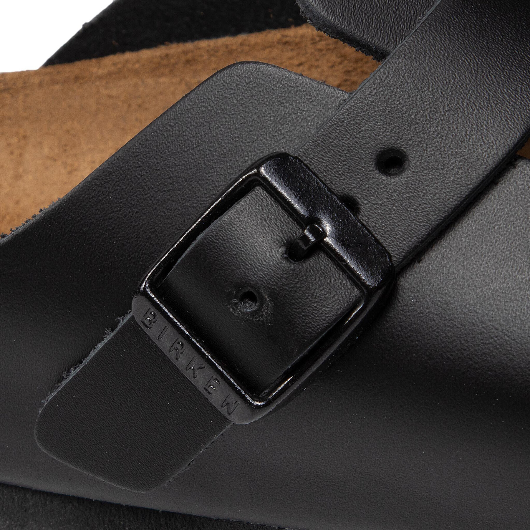 Birkenstock Чехли Boston Bs 0060193 Черен - Pepit.bg