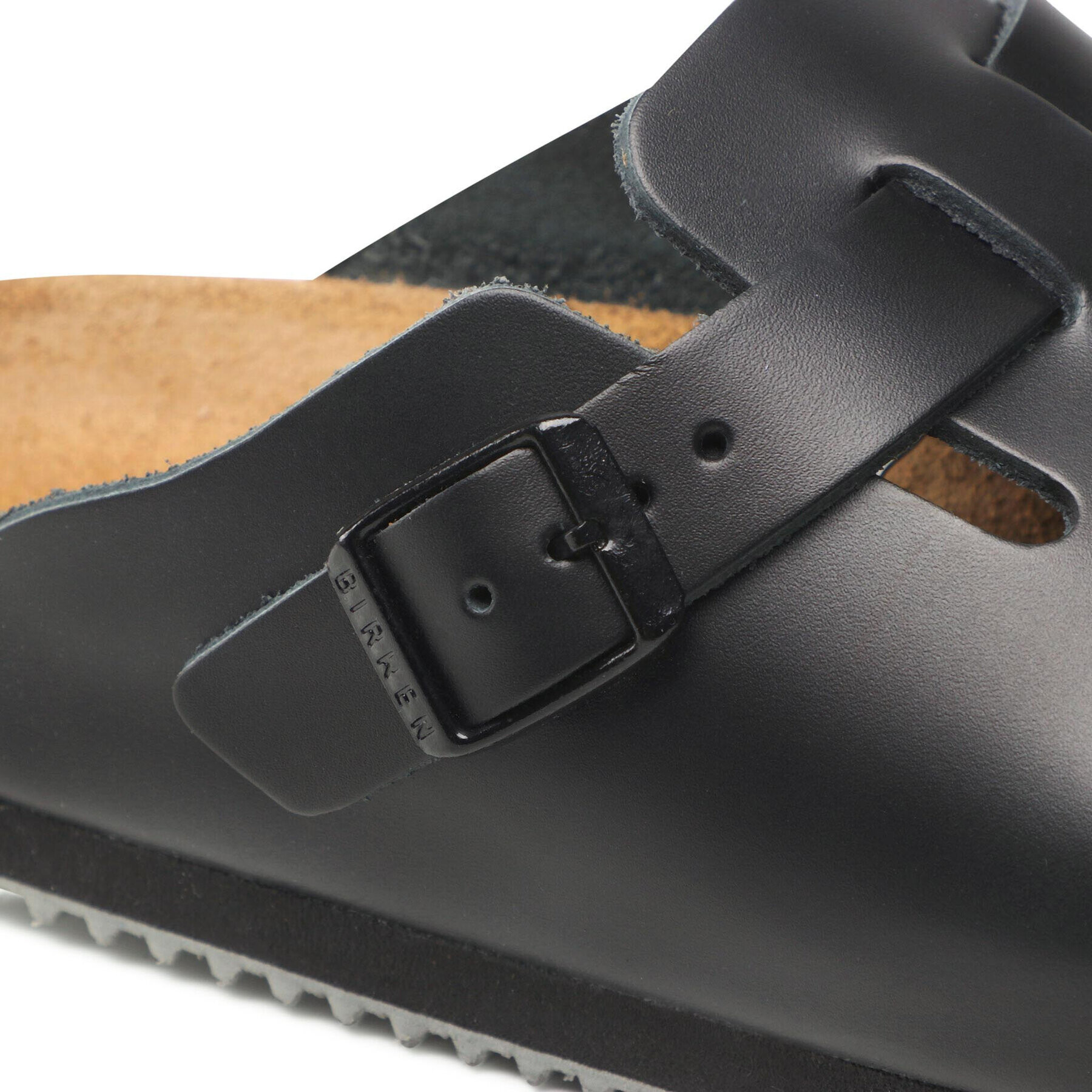 Birkenstock Чехли Boston Bs 0060196 Черен - Pepit.bg