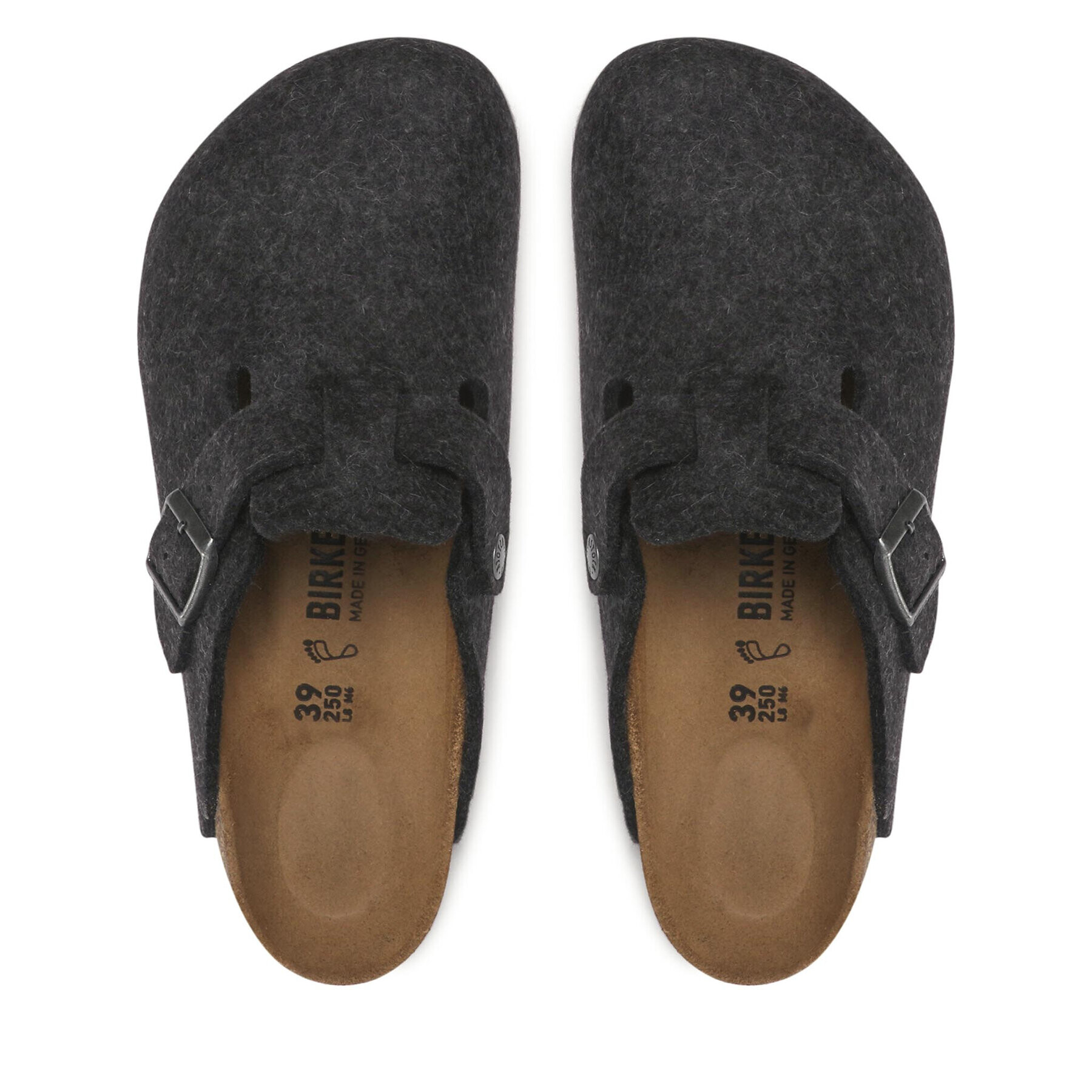 Birkenstock Чехли Boston Bs 160371 Сив - Pepit.bg