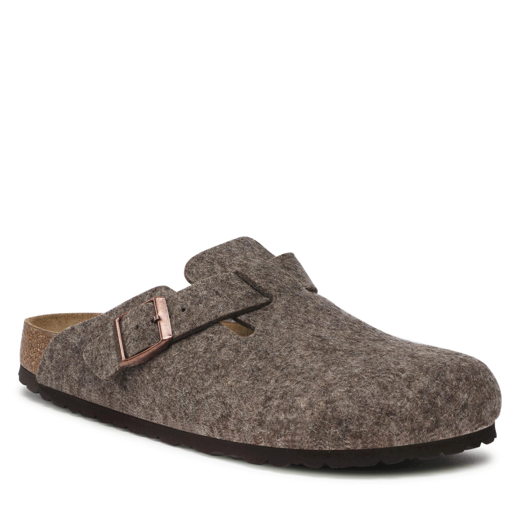 Birkenstock Чехли Boston Bs 160583 Сив - Pepit.bg