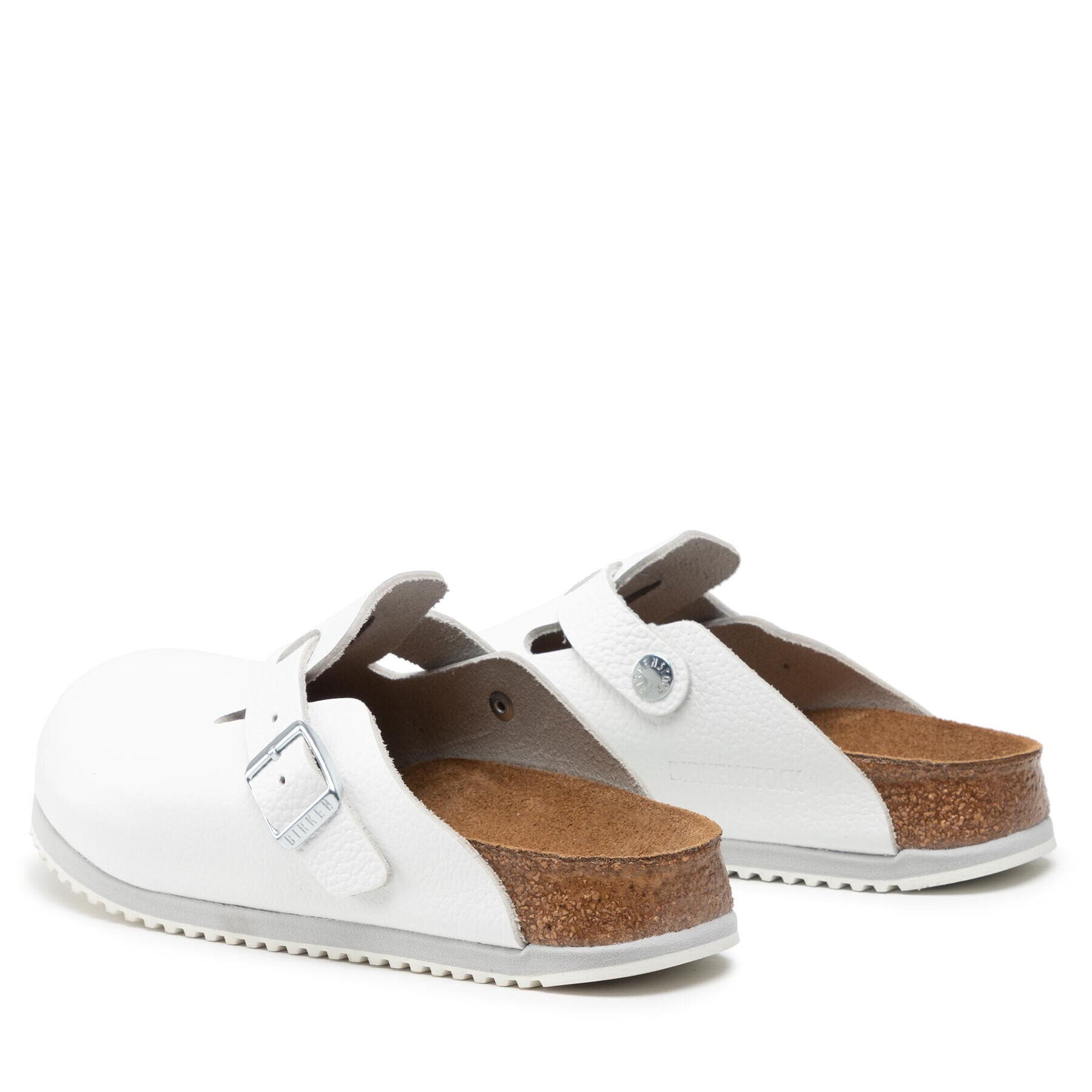 Birkenstock Чехли Boston Bs 60136 Бял - Pepit.bg