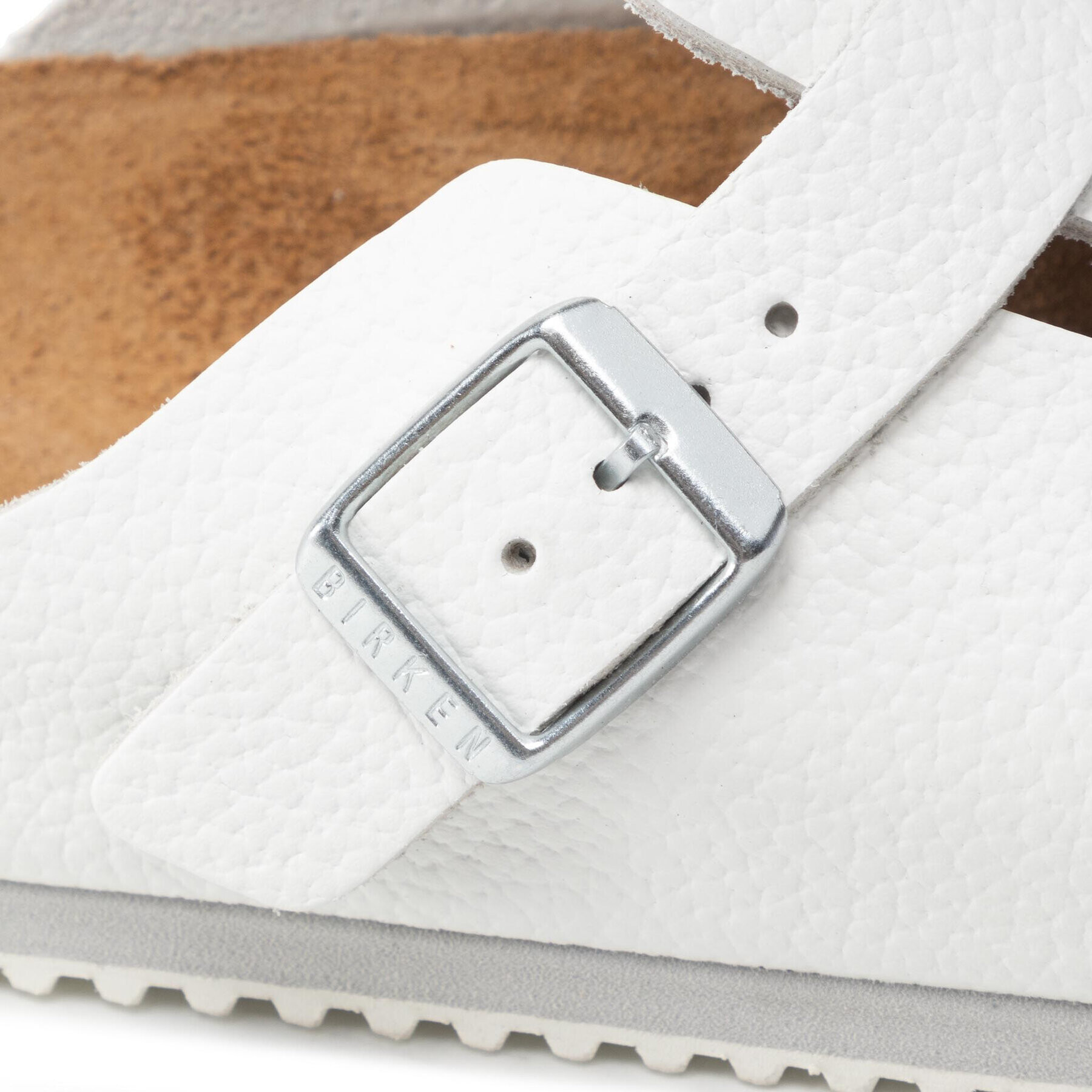 Birkenstock Чехли Boston Bs 60136 Бял - Pepit.bg
