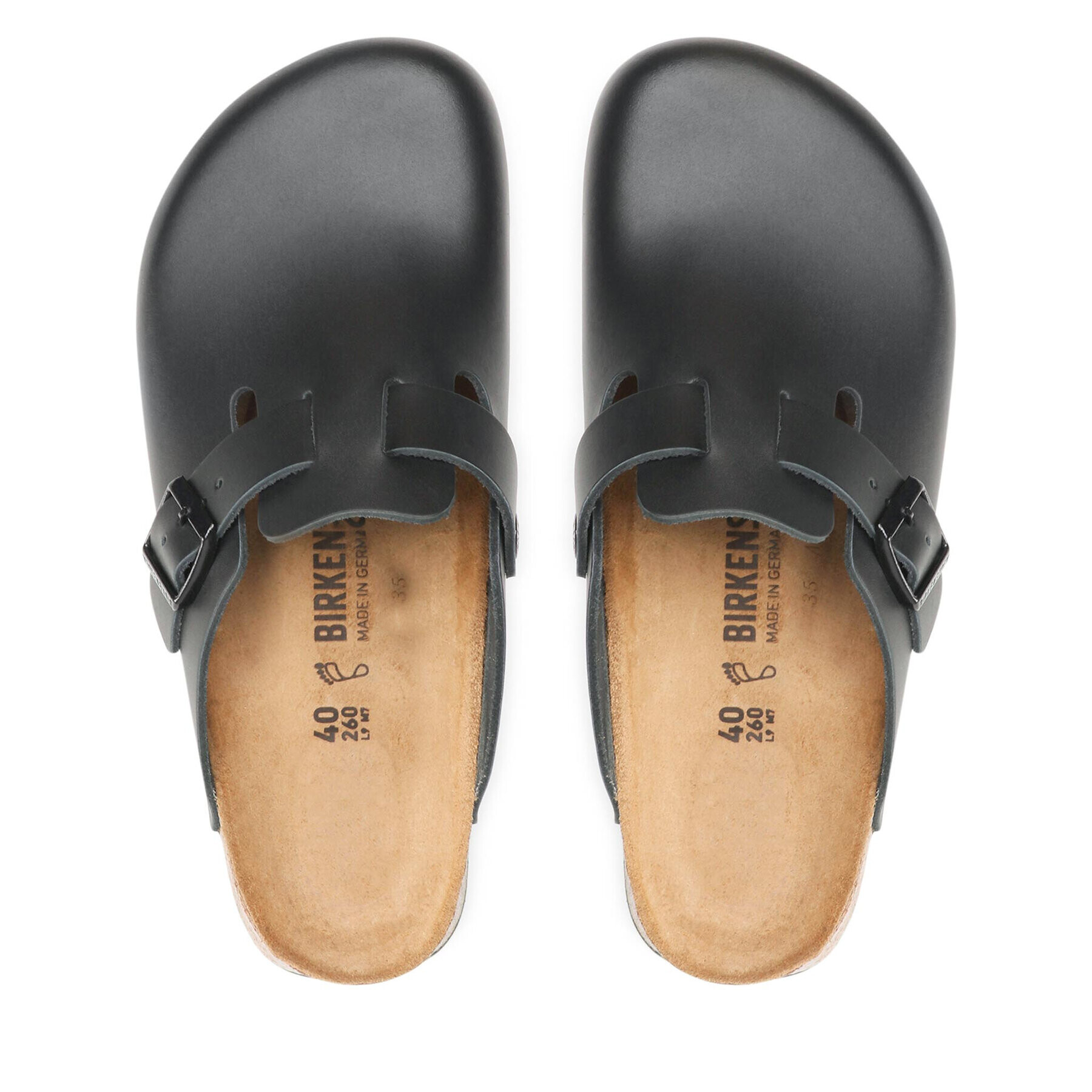 Birkenstock Чехли Boston Bs 60194 Черен - Pepit.bg