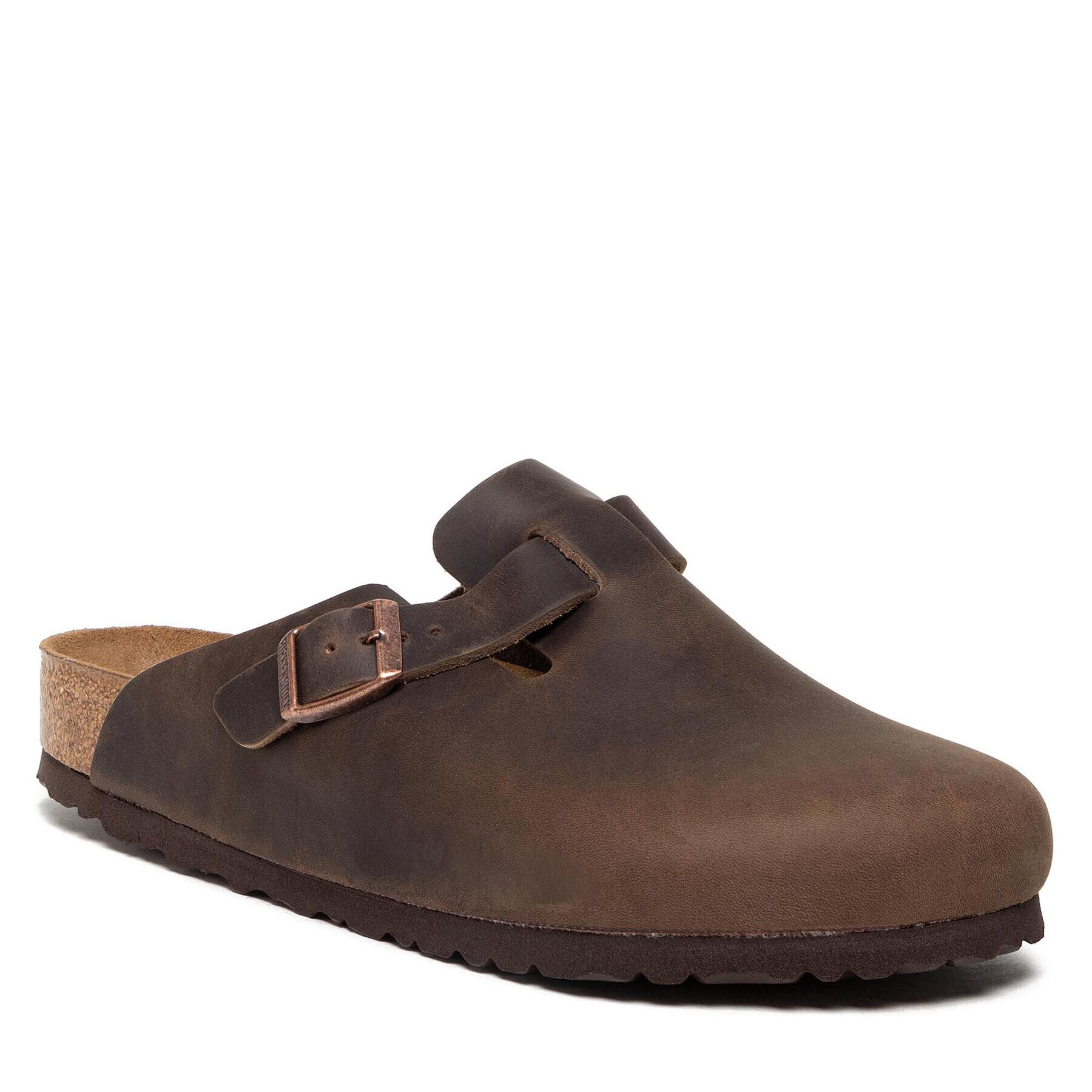 Birkenstock Чехли Boston Bs 860131 Кафяв - Pepit.bg
