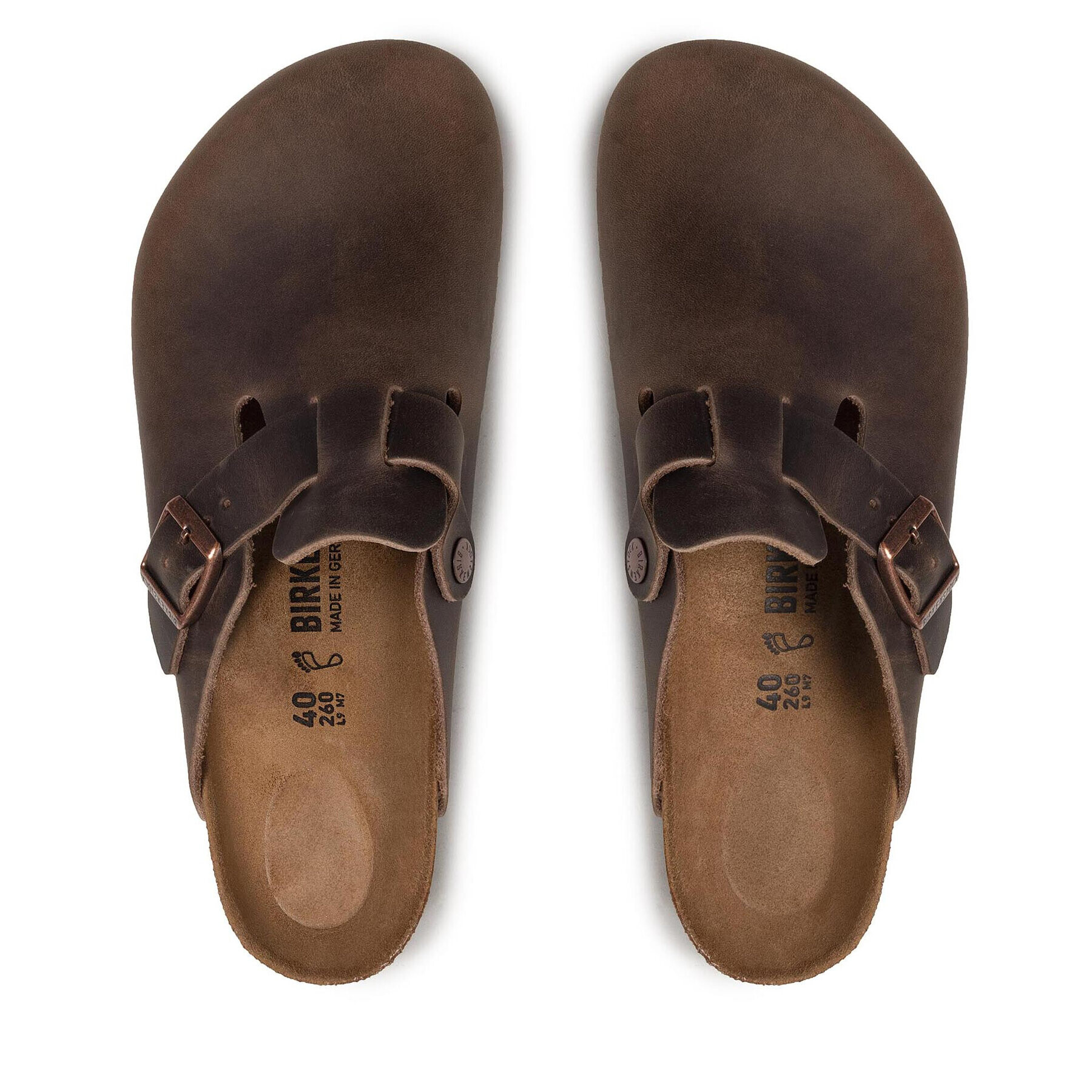 Birkenstock Чехли Boston Bs 860131 Кафяв - Pepit.bg